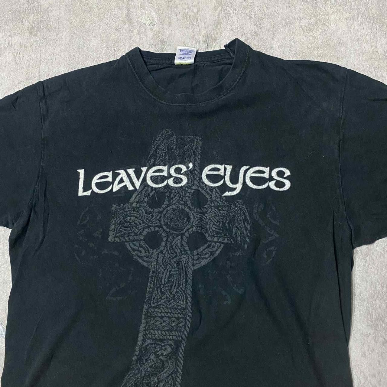 Other Black vintage 90s Leaves' Eyes band tee #goth #metal Size US L / EU 52-54 / 3 - 2 Thumbnail