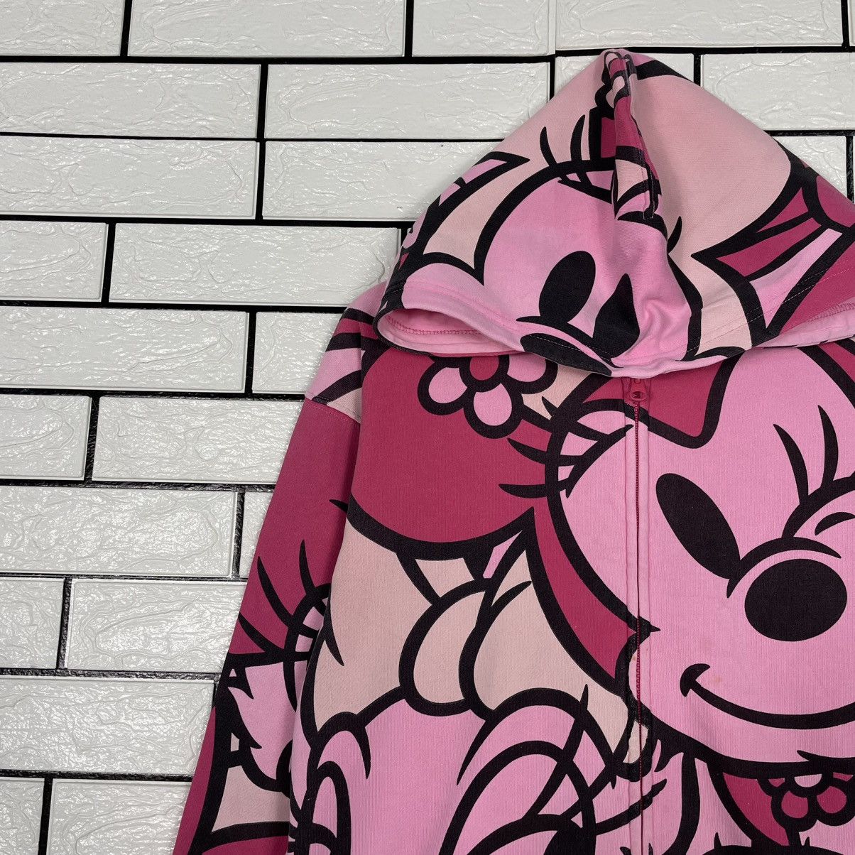 Japanese Brand Tokyo Disney Resort Minnie Mouse Fullprint Zipper Hoodie Size M / US 6-8 / IT 42-44 - 6 Thumbnail