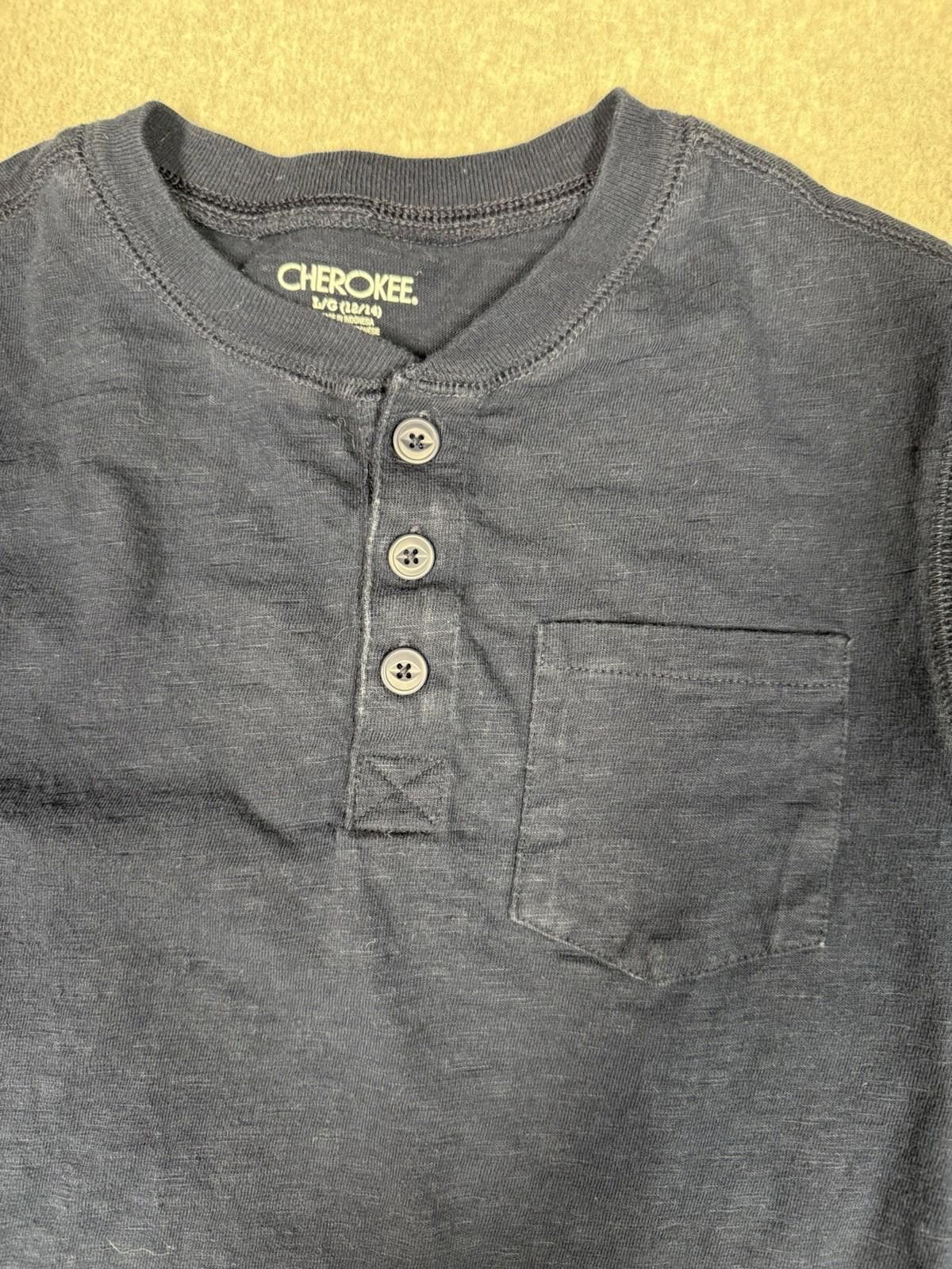 Cherokee CHEROKEE BOYS Long Sleeve SZ L 12-14 Size US XXS / EU 40 - 5 Thumbnail