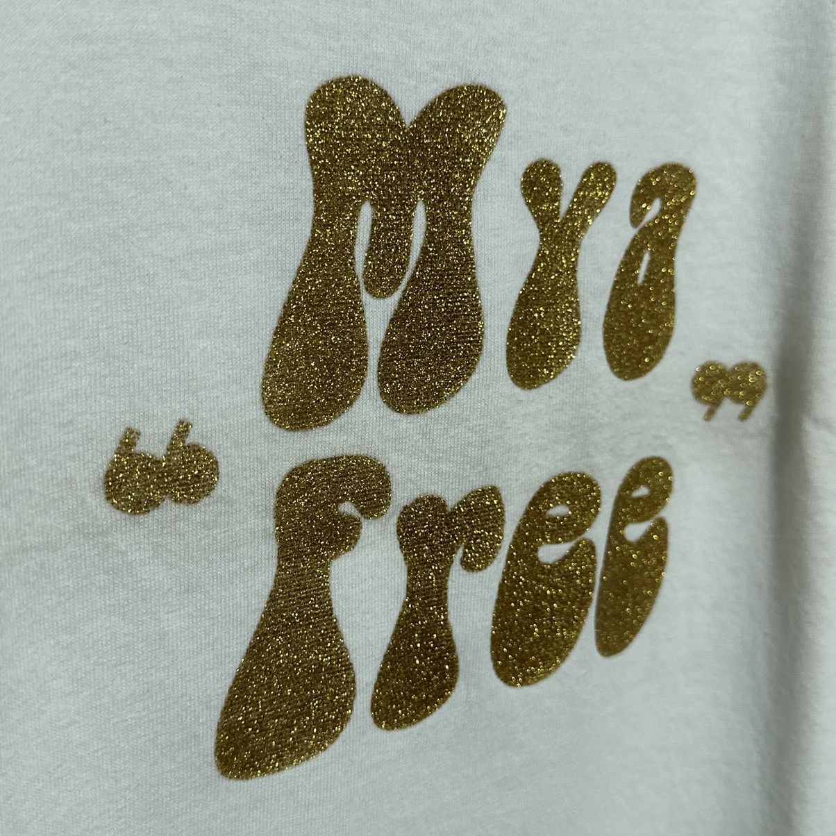 Rap Tees × Vintage Vintage Mya Free Music Promo Tee XL Size US XL / EU 56 / 4 - 4 Thumbnail