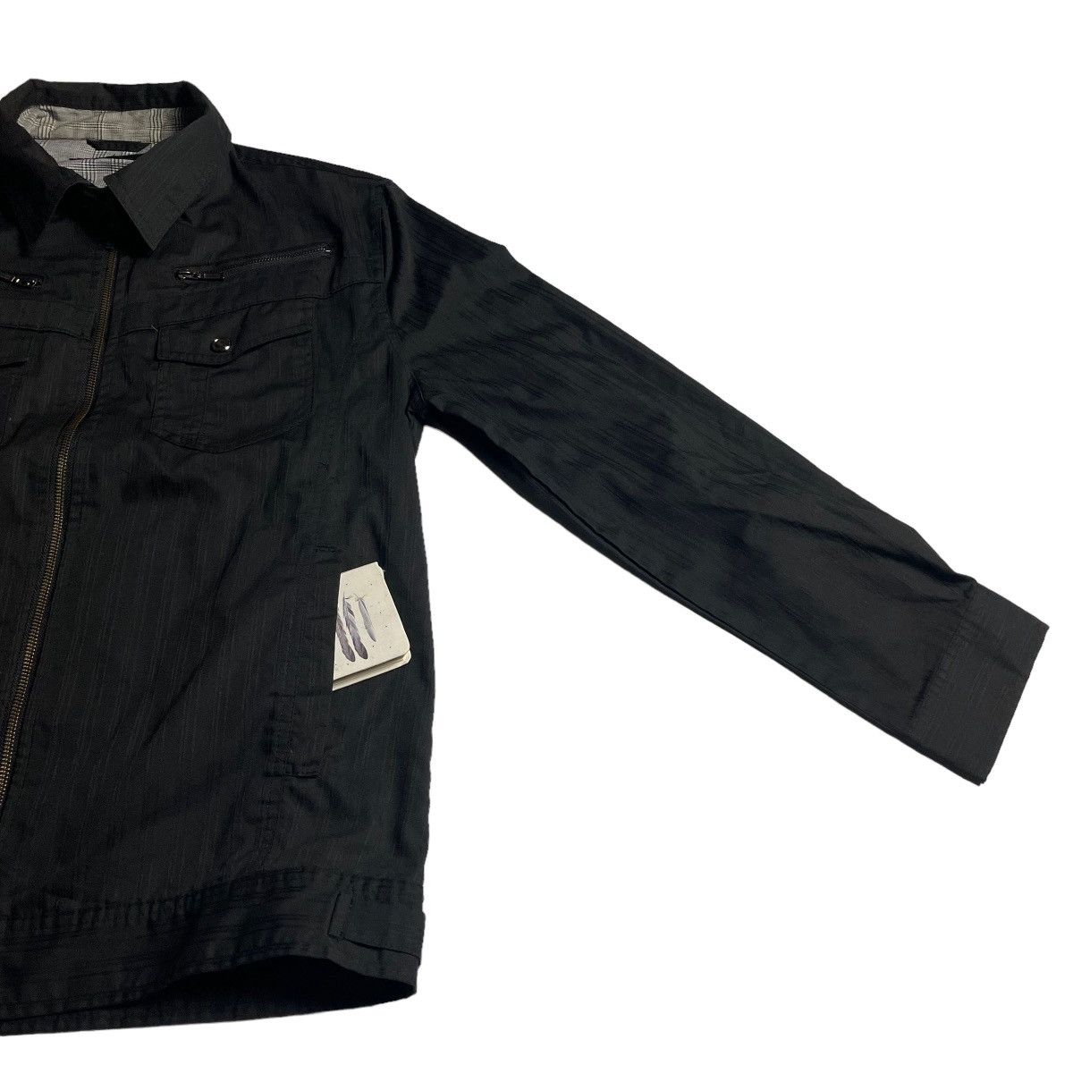 If Six Was Nine × Japanese Brand × Le Grande Bleu (L.G.B.) 🇯🇵 VINTAGE SILVERMOON PUNK GOTHIC FULL ZIP LIGHT JACKET Size US XL / EU 56 / 4 - 5 Thumbnail