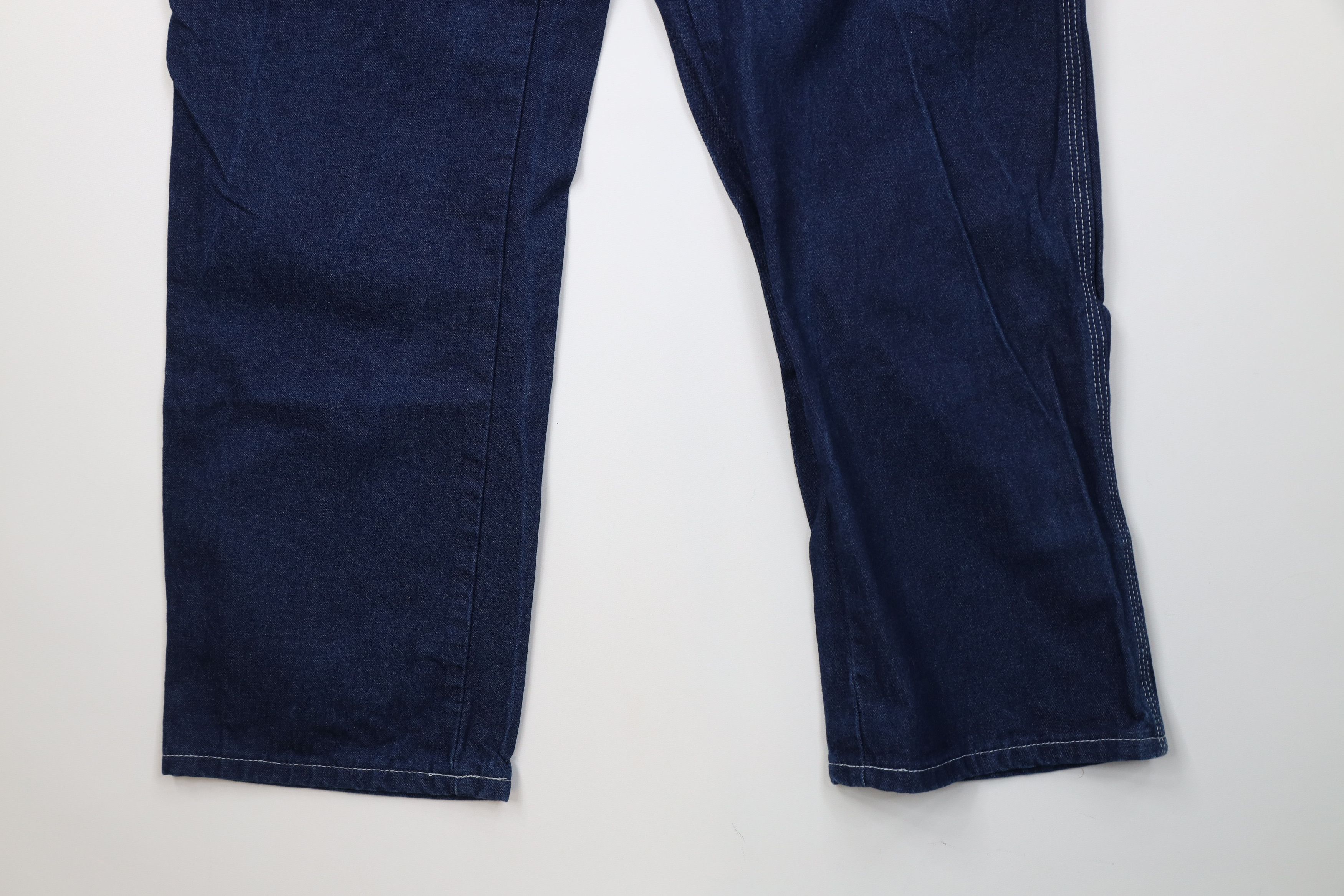 Dickies Vintage Y2K Dickies Wide Leg Dungaree Denim Jeans Cotton Size US 38 / EU 54 - 4 Thumbnail