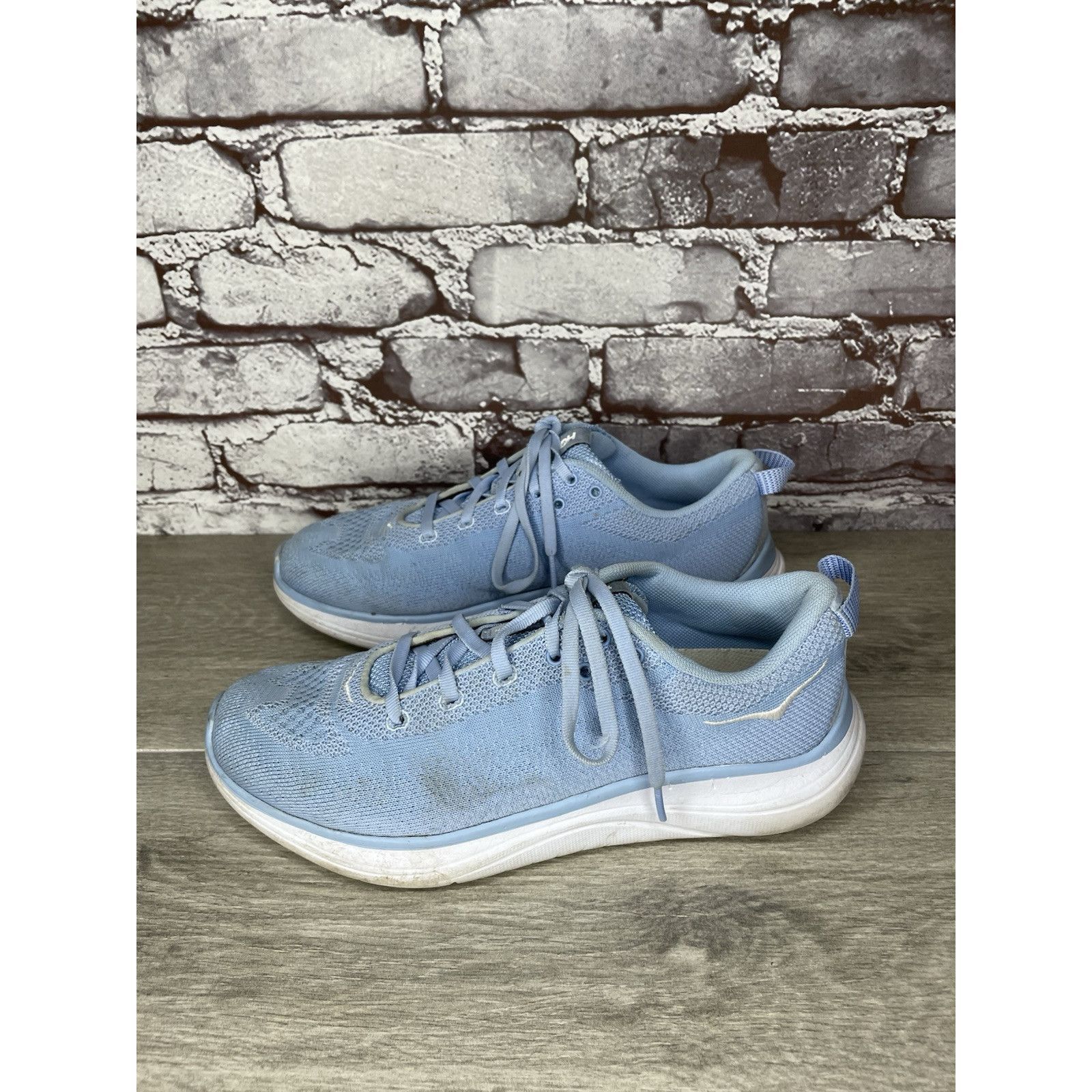 Hoka Hoka One One Hupana Flow Blue Fabric Running Shoes Sneakers Size US 8 / IT 38 - 19 Thumbnail