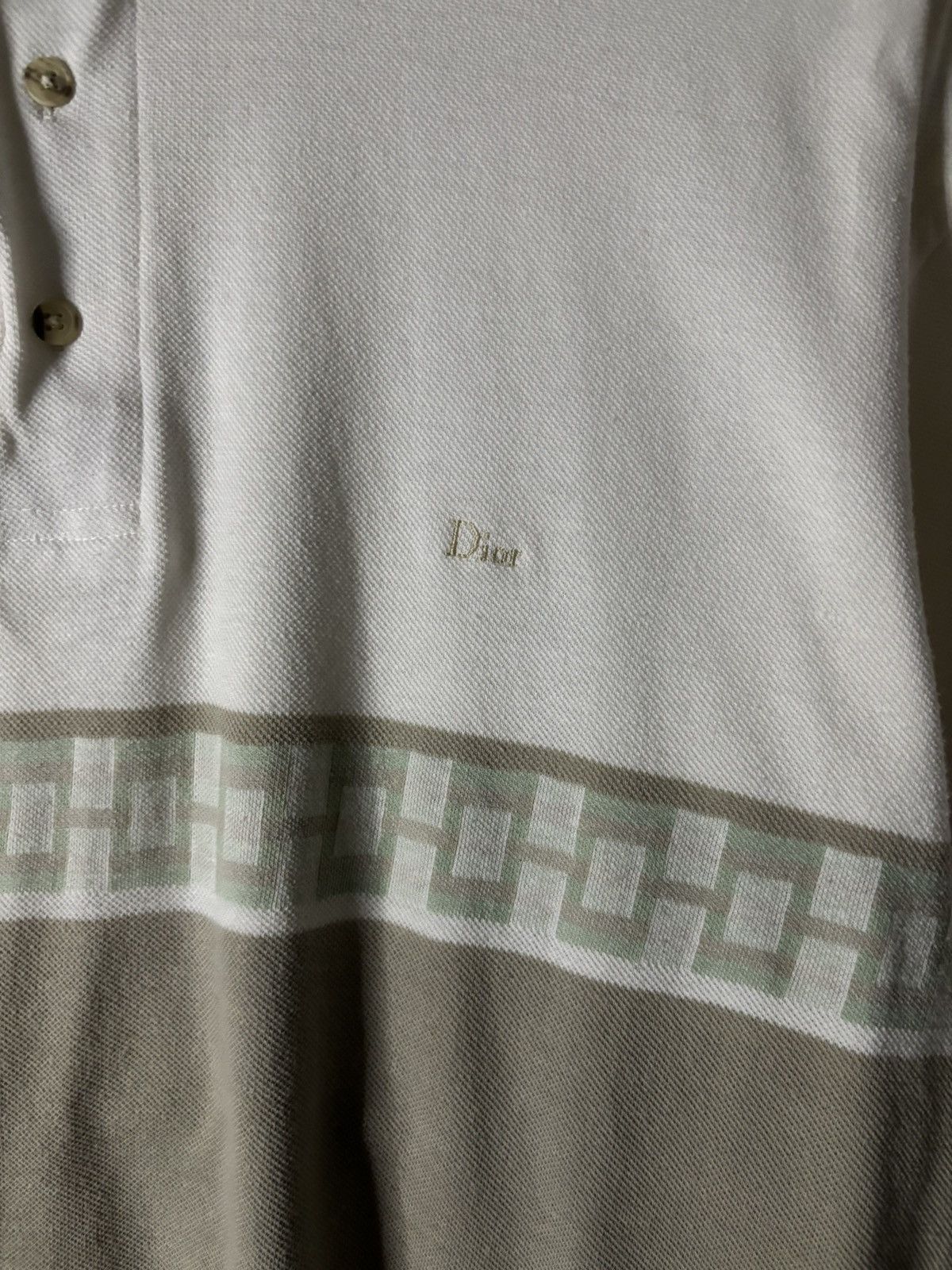 Christian Dior Monsieur Vintage Christian Dior Mens Polo Size US L / EU 52-54 / 3 - 2 Thumbnail