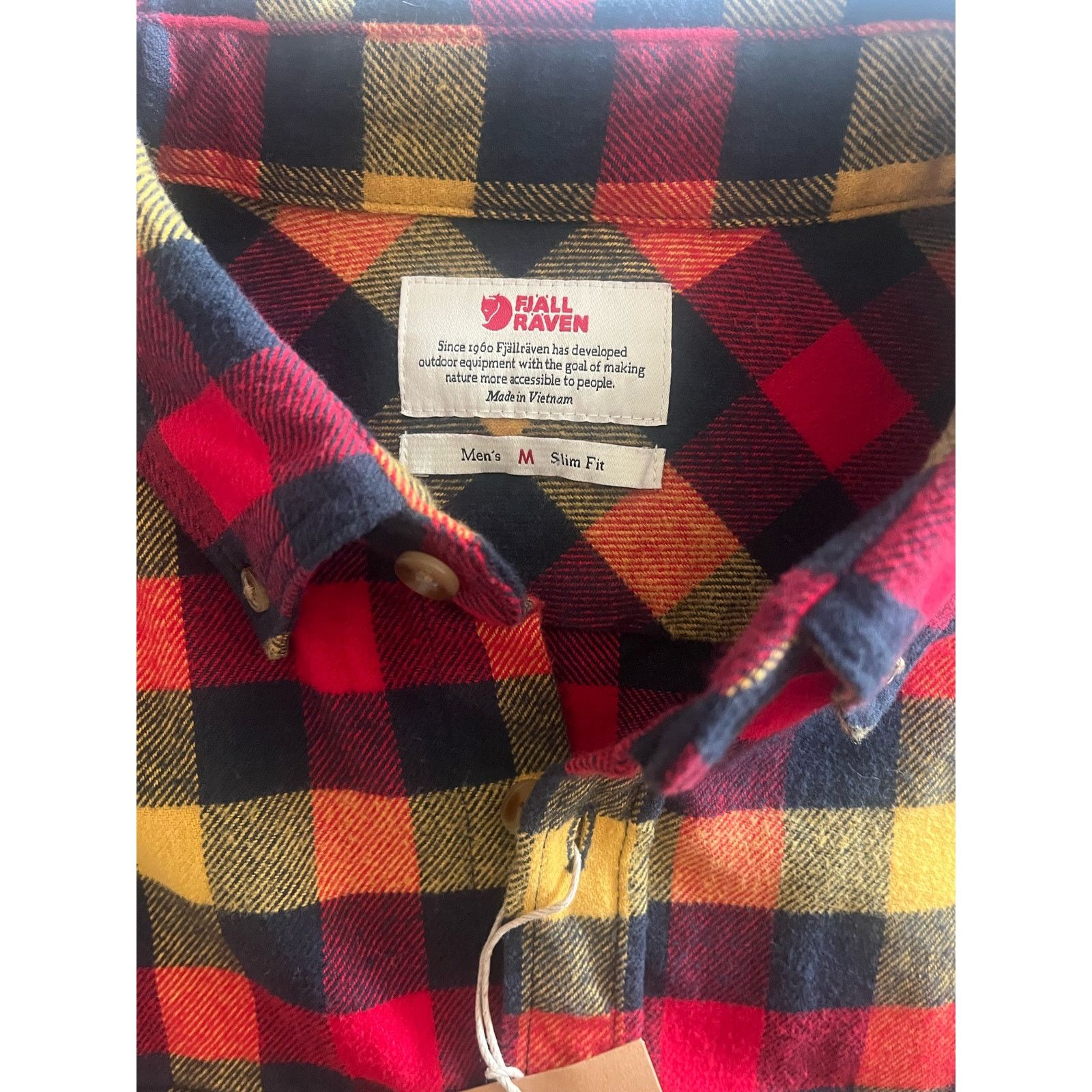 Fjallraven Fjallraven Men's Slim Fit Button-Up Skog Shirt Plaid M NWT Size US M / EU 48-50 / 2 - 2 Thumbnail