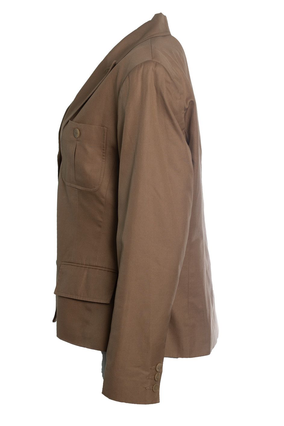 Emanuel Ungaro Emanuel ungaro, Brown 4 pocket blazer Size L / US 10 / IT 46 - 2 Thumbnail