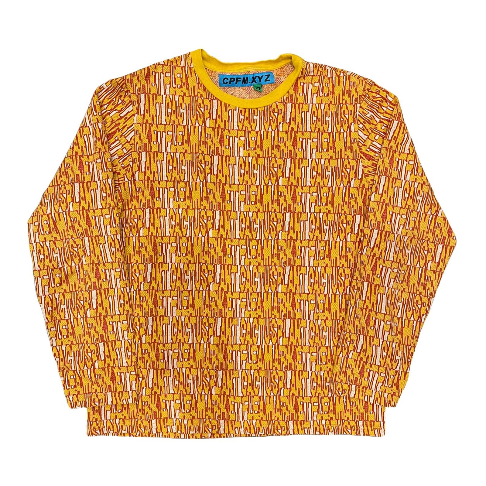 Cactus Plant Flea Market Human Made x CPFM “Anxiety” Knit LS | Grailed