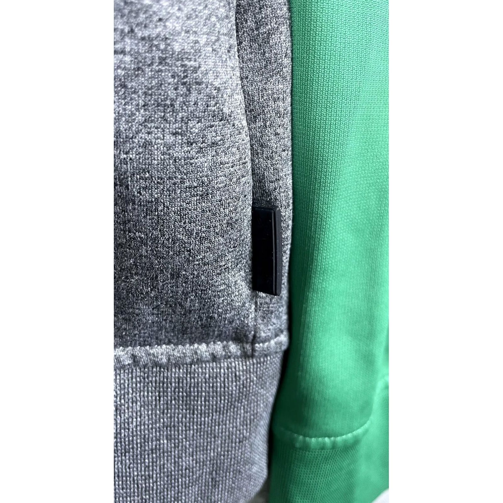 Vintage Tony Hawk Hoodie Mens 2XL Gray Green Full Zip Fleece Raglan Skateboarding Jacket Size US XXL / EU 58 / 5 - 2 Thumbnail
