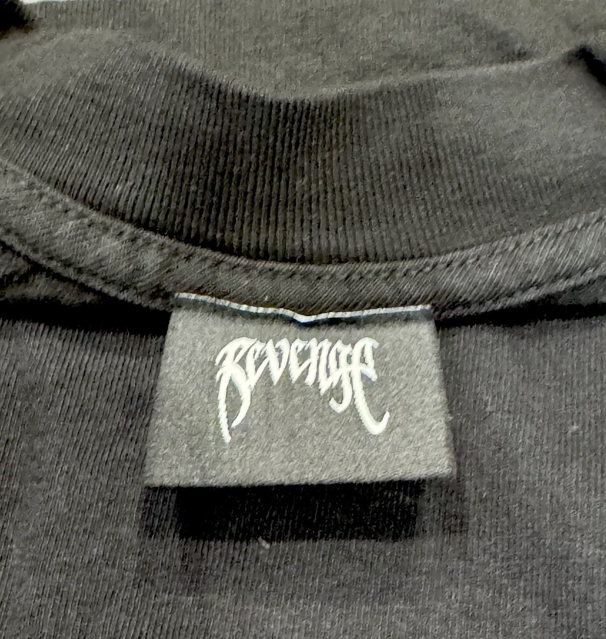 Revenge Revenge x Zillakami Crossbones Skull Tee Black/Beige XXL 322 Size US XXL / EU 58 / 5 - 2 Thumbnail