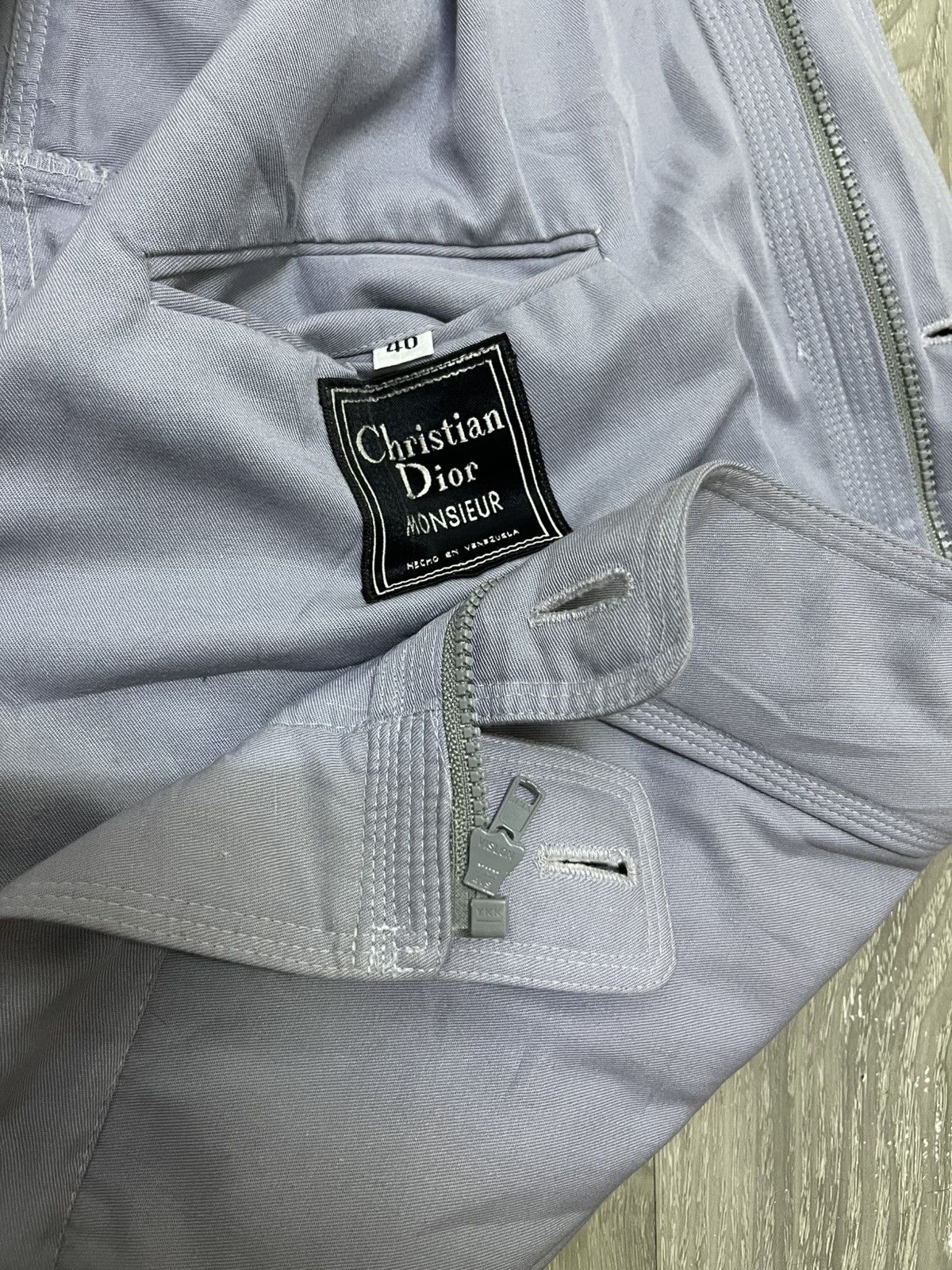 Christian Dior Monsieur Dior 80s Blouson Jacket Dior Homme Size US XXS / EU 40 - 15 Thumbnail