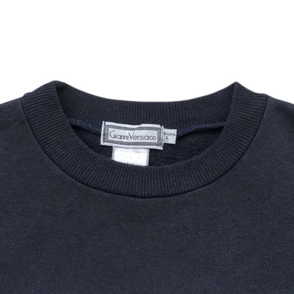 Versace Vintage Gianni Versace Italy Embroidery Big Logo Sweatshirts Size US L / EU 52-54 / 3 - 7 Thumbnail