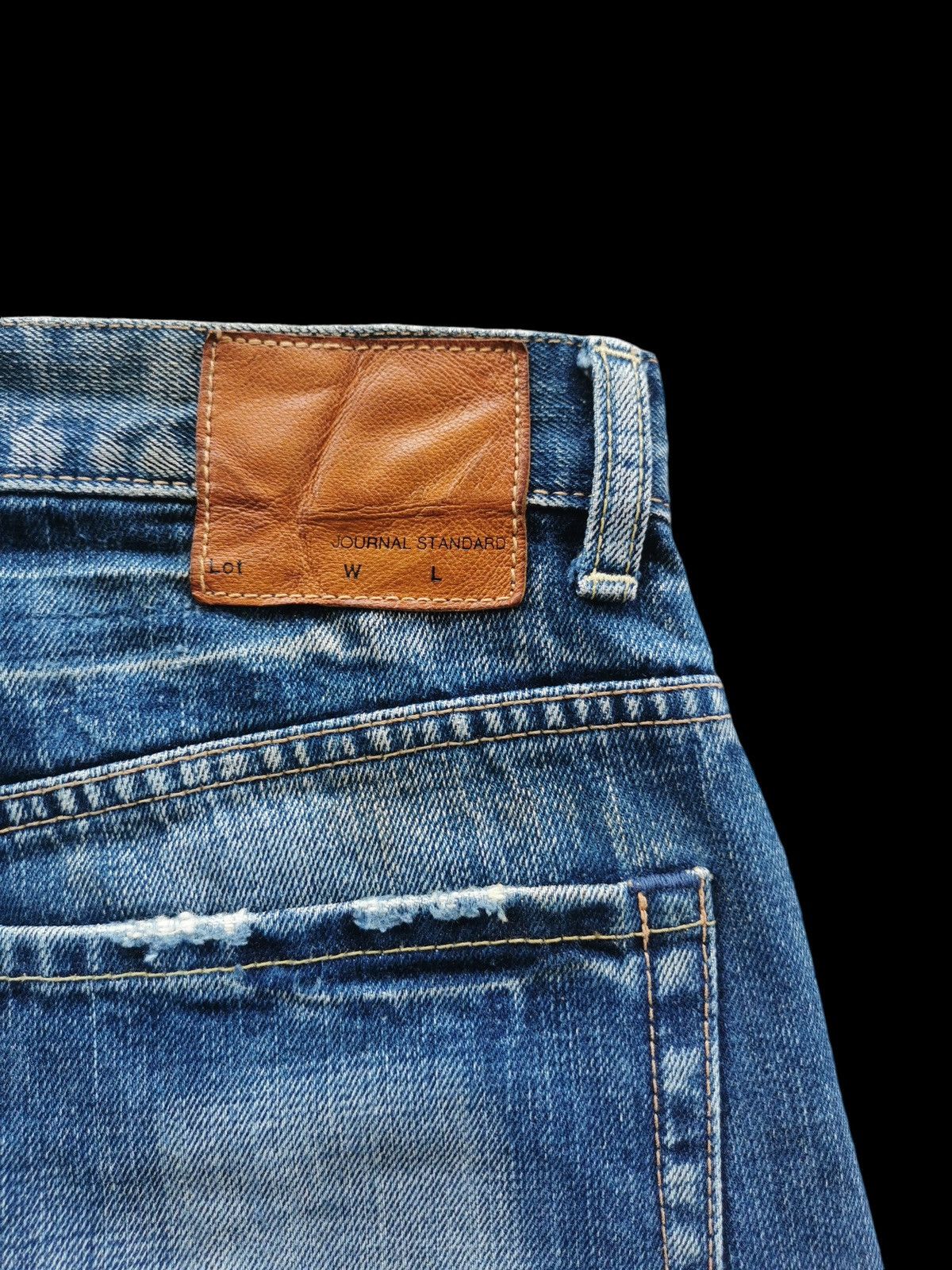 Japanese Brand Journal Standard Selvedge Jeans Size US 29 - 9 Thumbnail