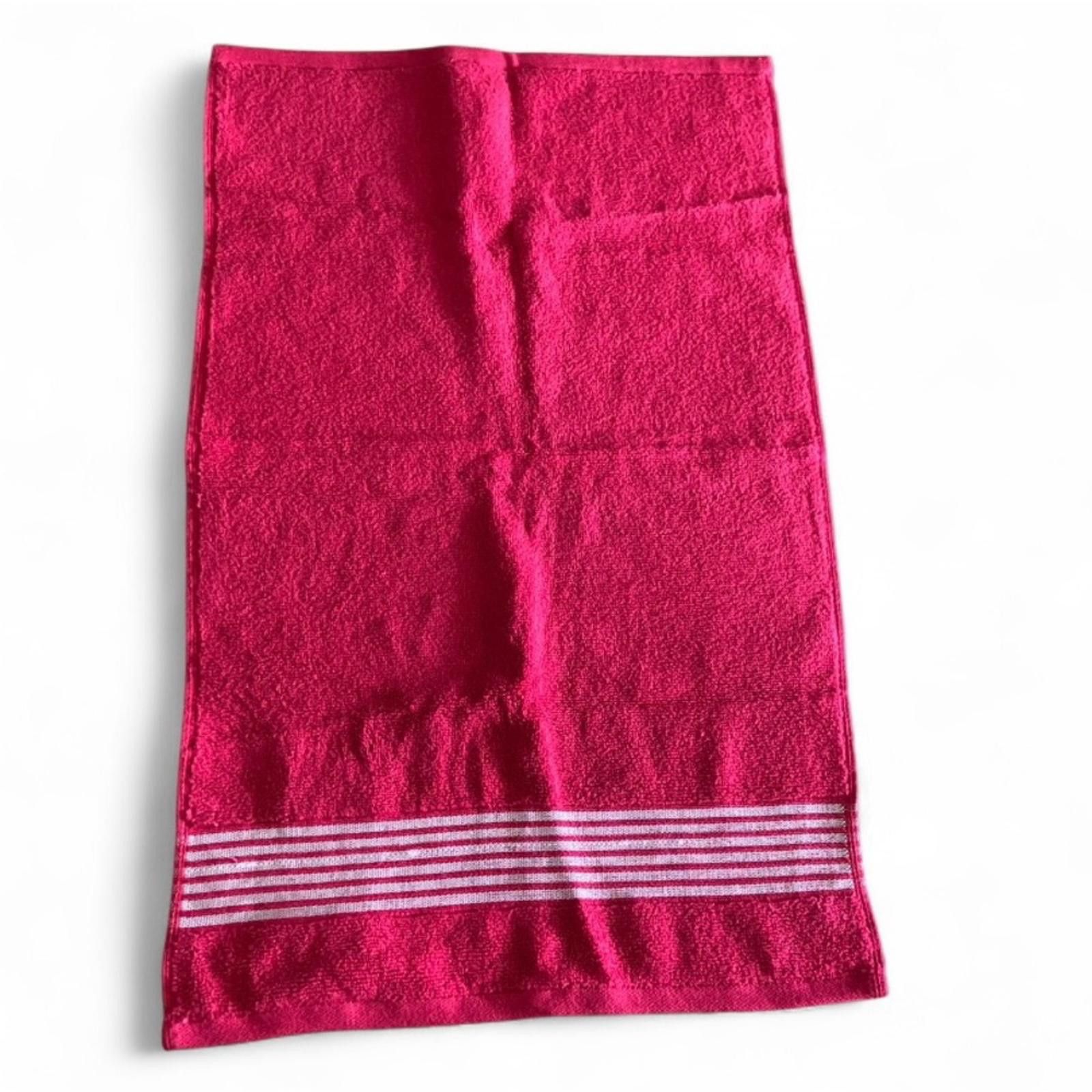 Juicy Couture Jeans Juicy Couture Pink Cotton Hand Towel NWT Size ONE SIZE - 4 Thumbnail