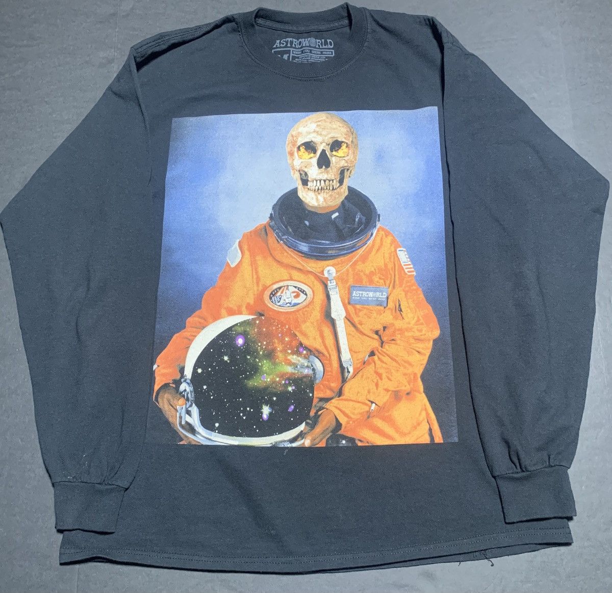 Travis Scott Cactus Jack Astronaut long sleeve shirt Size M