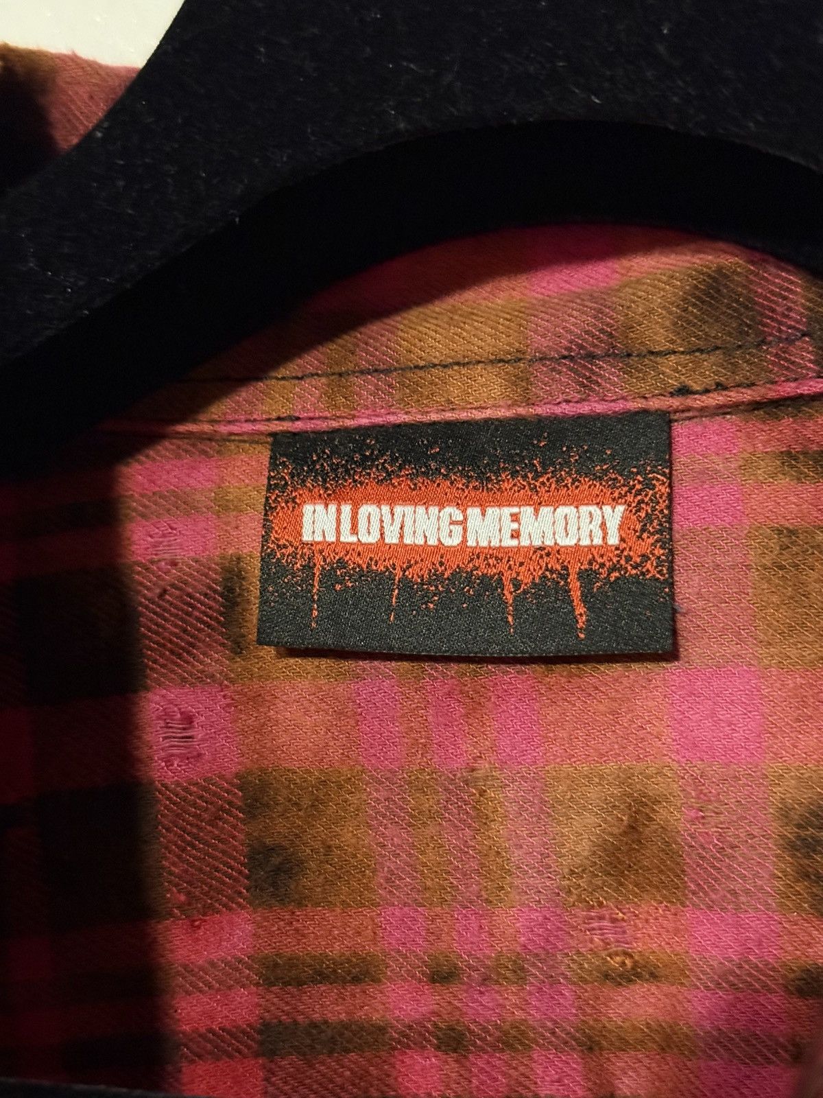 Other In Loving Memory Back From The Dead Flannel Size US L / EU 52-54 / 3 - 5 Thumbnail