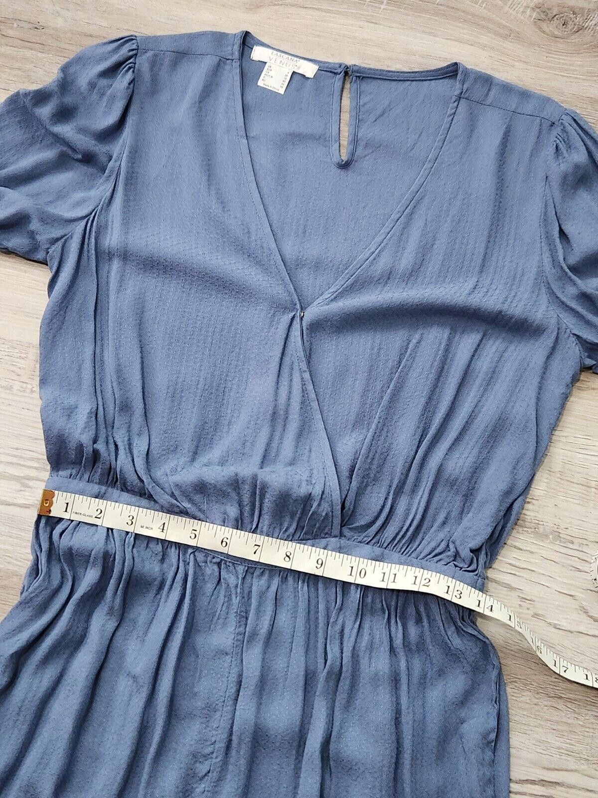 Venus Lascana Venus Romper Small Blue Long Sleeves Shorts Jumper Size 28" / US 6 / IT 42 - 6 Thumbnail