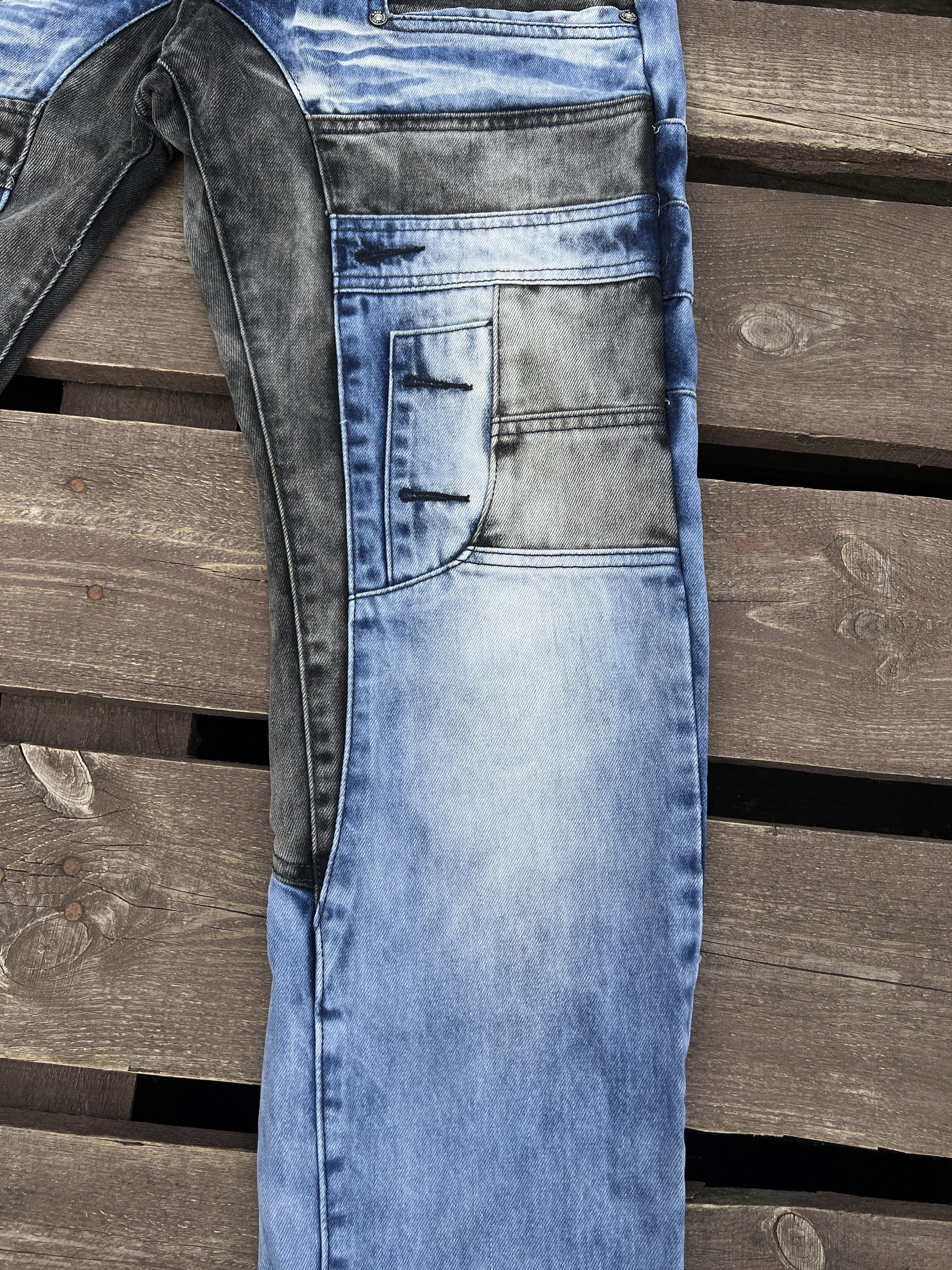 Japanese Brand Japrag Japan Denim Japanese Style Vintage Avant Garde jeans Size US 31 - 15 Thumbnail