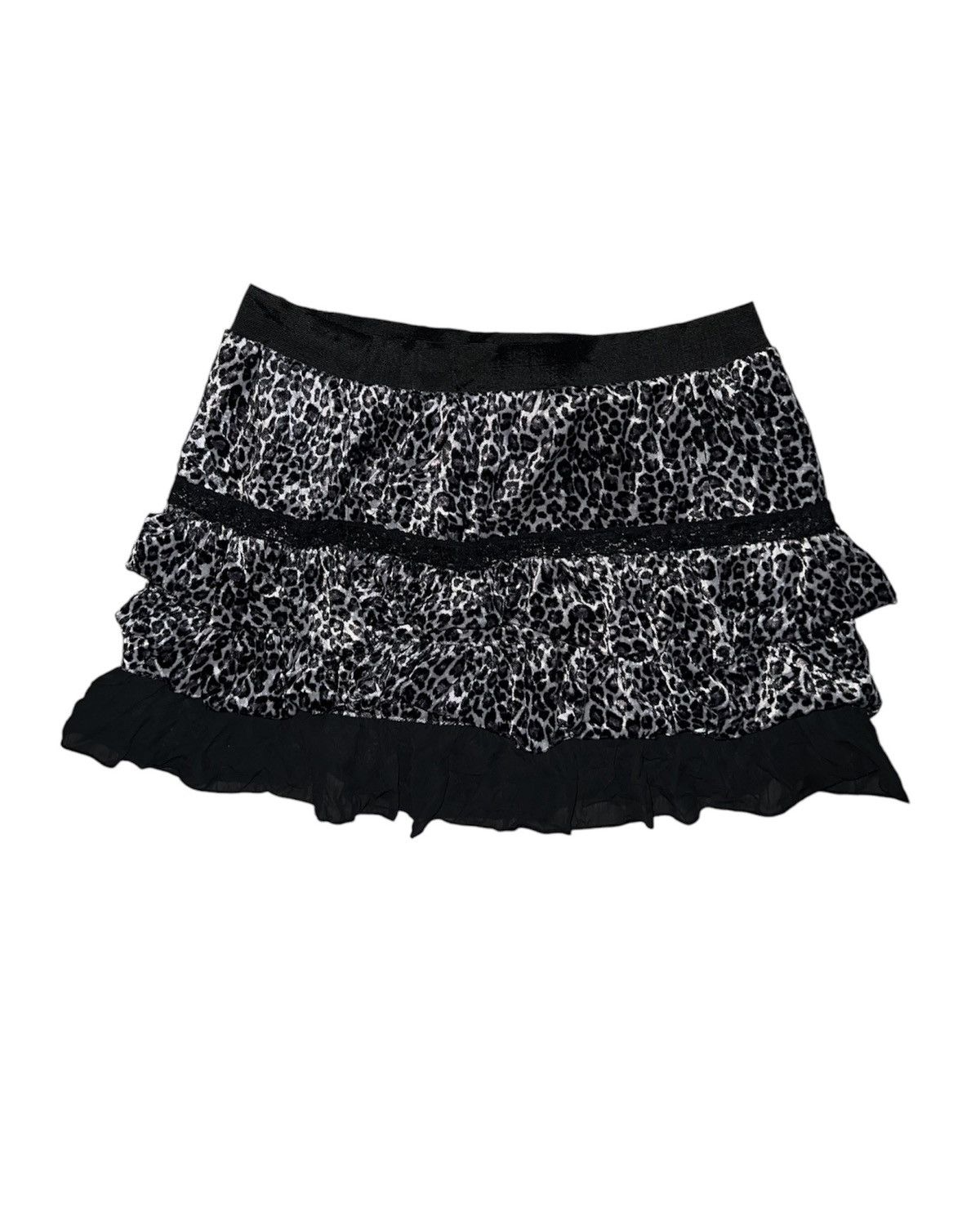 Leopard lace mini skirt 🐆➕