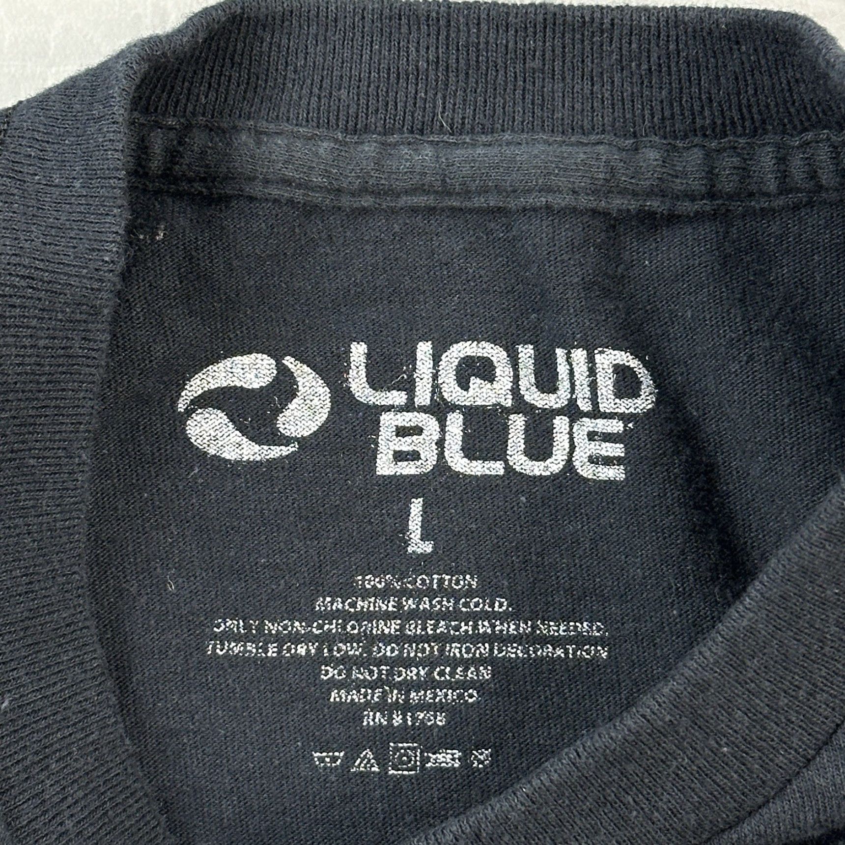 Liquid Blue Liquid Blue Shirt Mens Large Black ACDC Hells Bells Eruption Graphic Band Tee Shirt Mens Large Black ACDC Hells Bells Eruption Graphic Print Tee Size US L / EU 52-54 / 3 - 5 Thumbnail