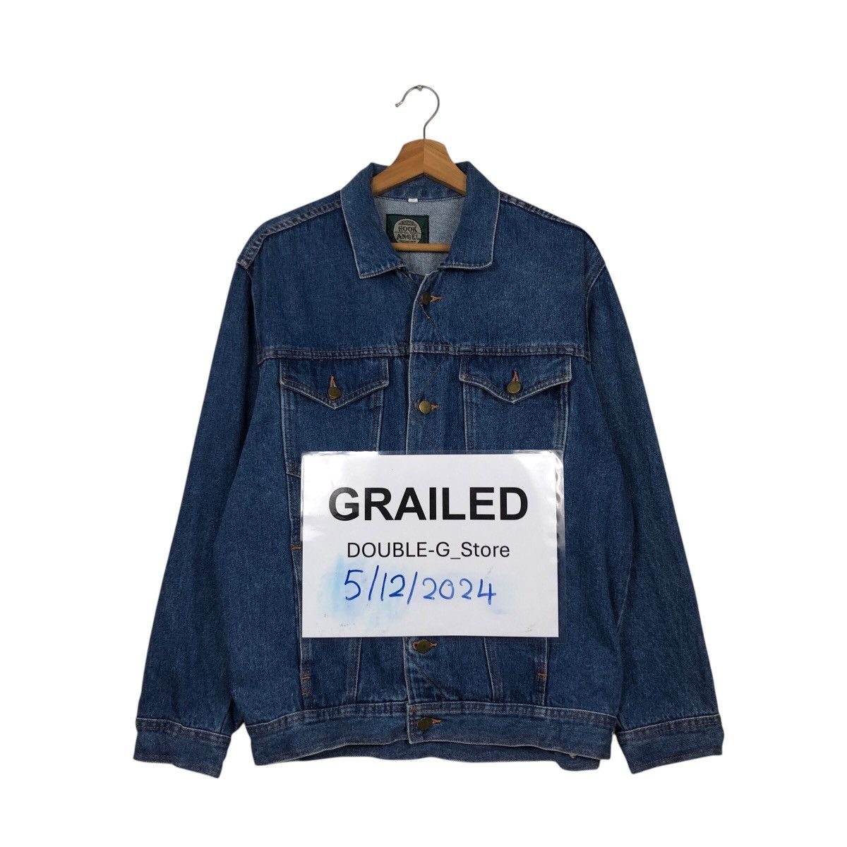 Hysteric Glamour 📌Vintage Biker Denim Jacket Hook Angel Multi Pocket Size US M / EU 48-50 / 2 - 1 Thumbnail