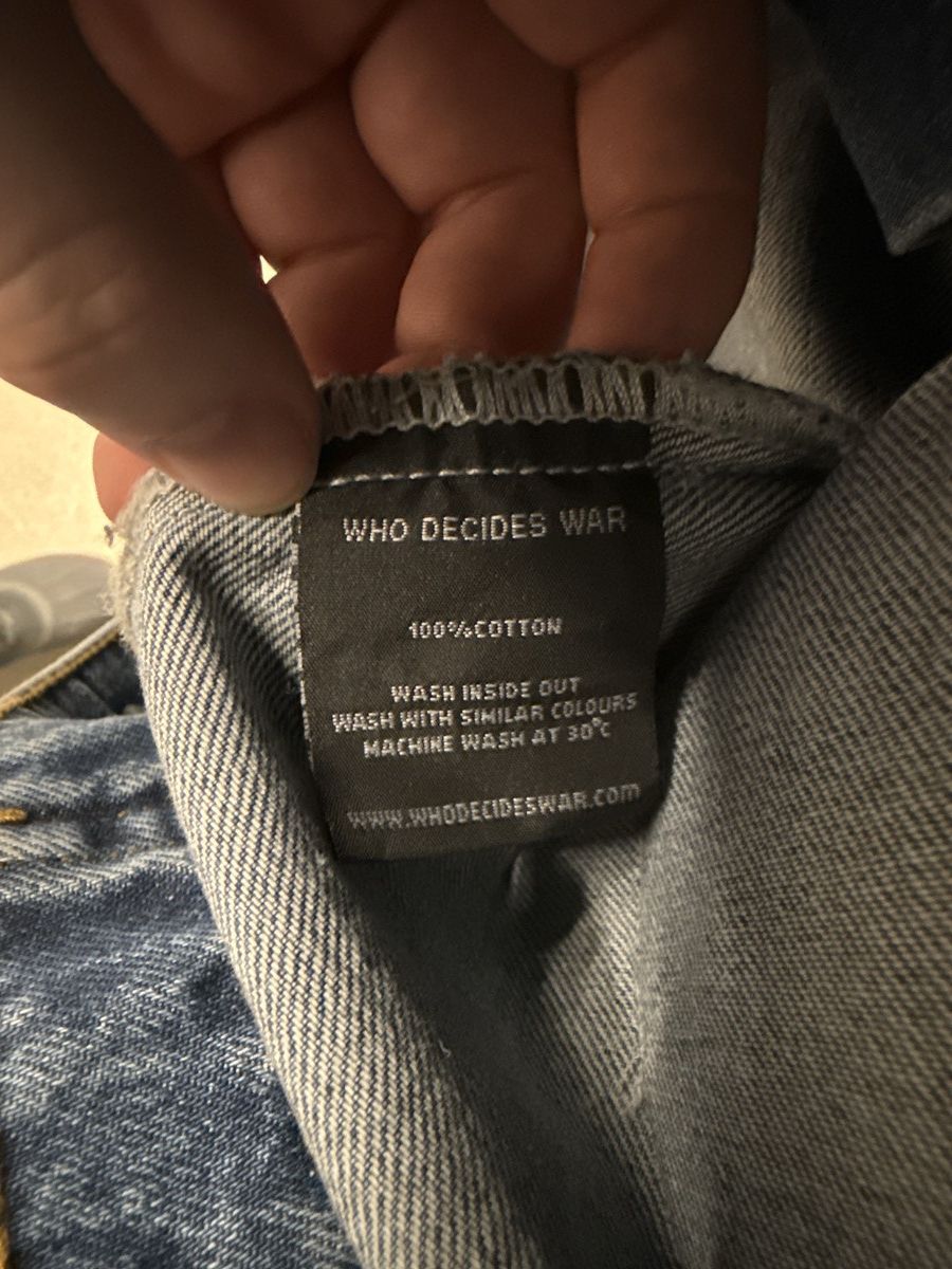 WDW Acid Sphere Denim Jacket
