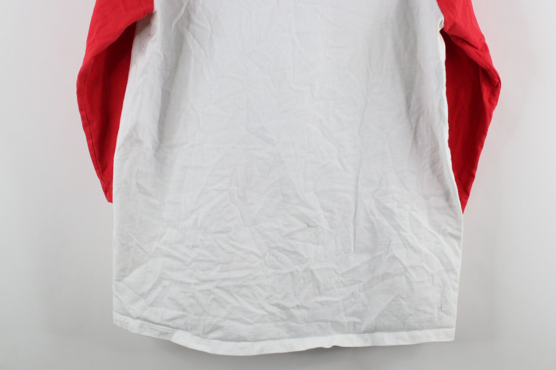 Oakley × Vintage Vintage Oakley Spell Out Box Logo 3/4 Sleeve Raglan T-Shirt Size US XL / EU 56 / 4 - 13 Thumbnail
