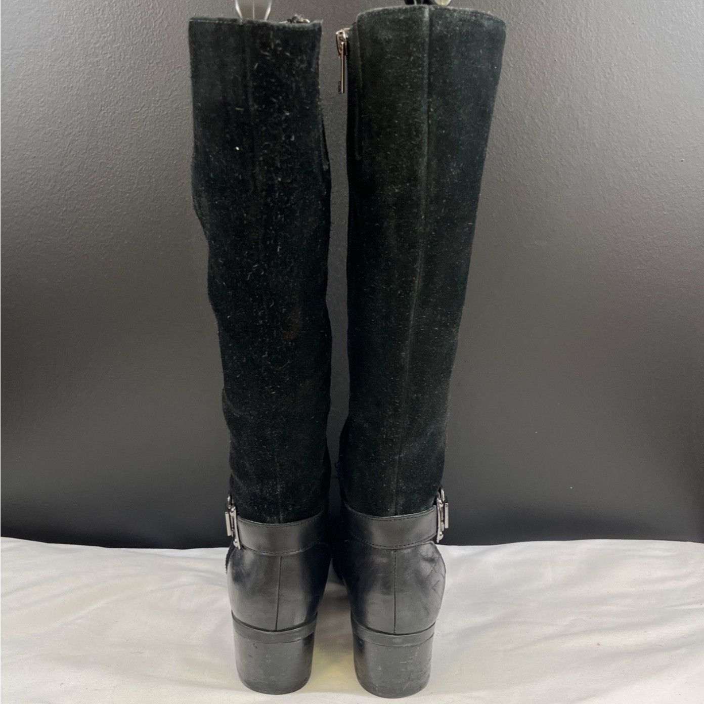 Anne Klein Anne Klein Joetta Women's Black Riding Boots/Knee High Size Size US 6 / IT 36 - 4 Thumbnail