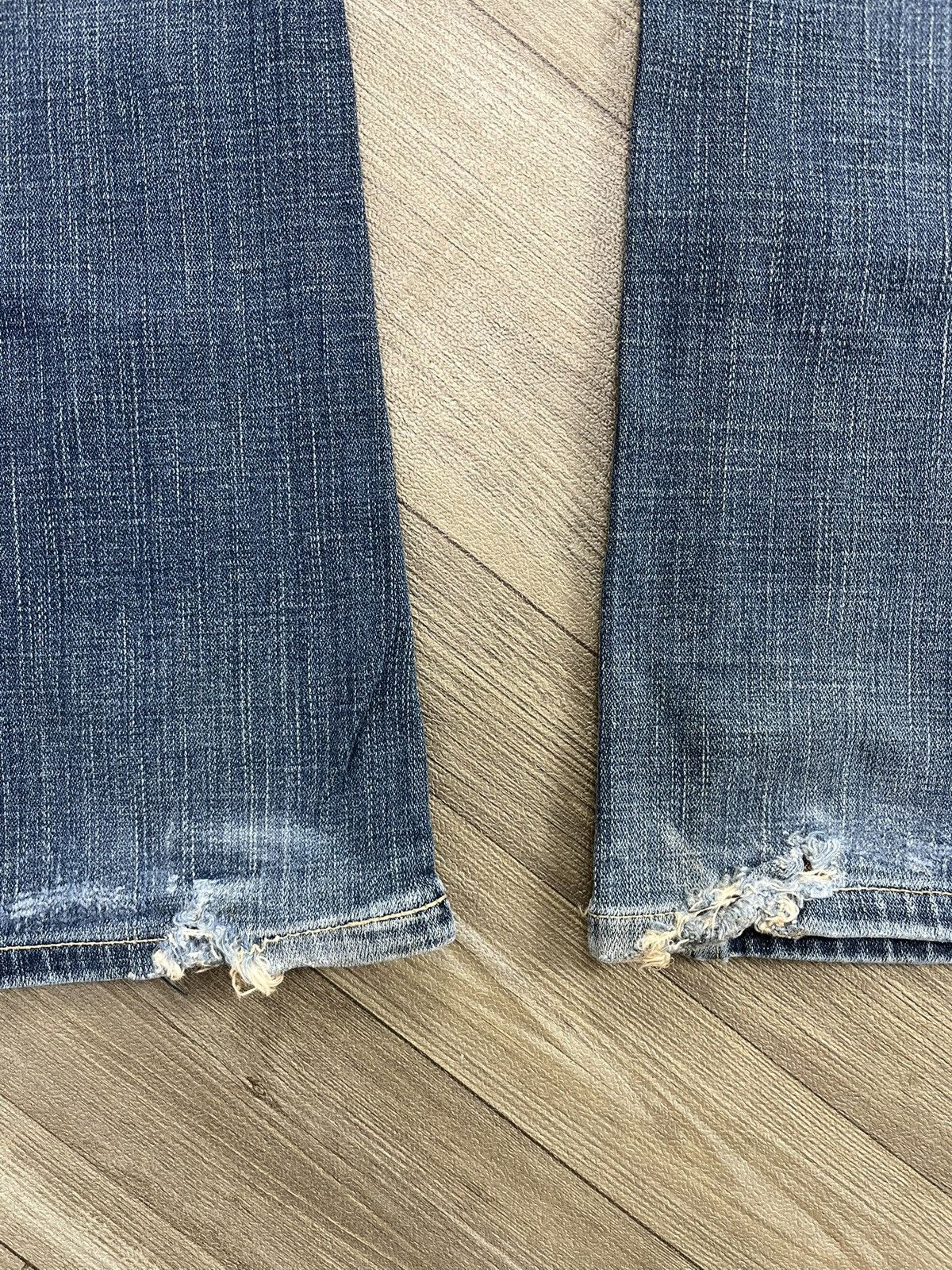 Japanese Brand 2000s Edwin Ifsixwasnine Lgb Style Bootcut Flared Jeans Y2K Size US 26 / EU 42 - 11 Thumbnail