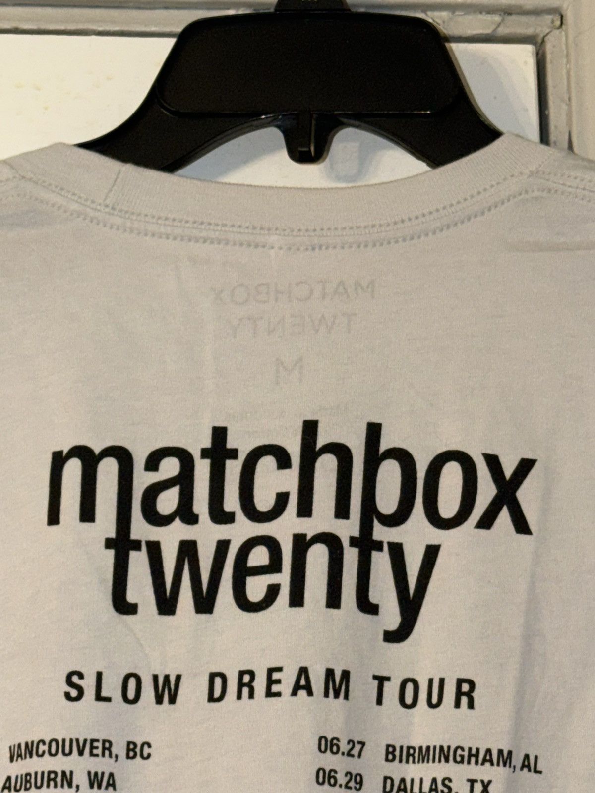 Band Tees Matchbox Twenty Slow Dream Tour Graphic T Shirt Size Medium Size US M / EU 48-50 / 2 - 6 Thumbnail