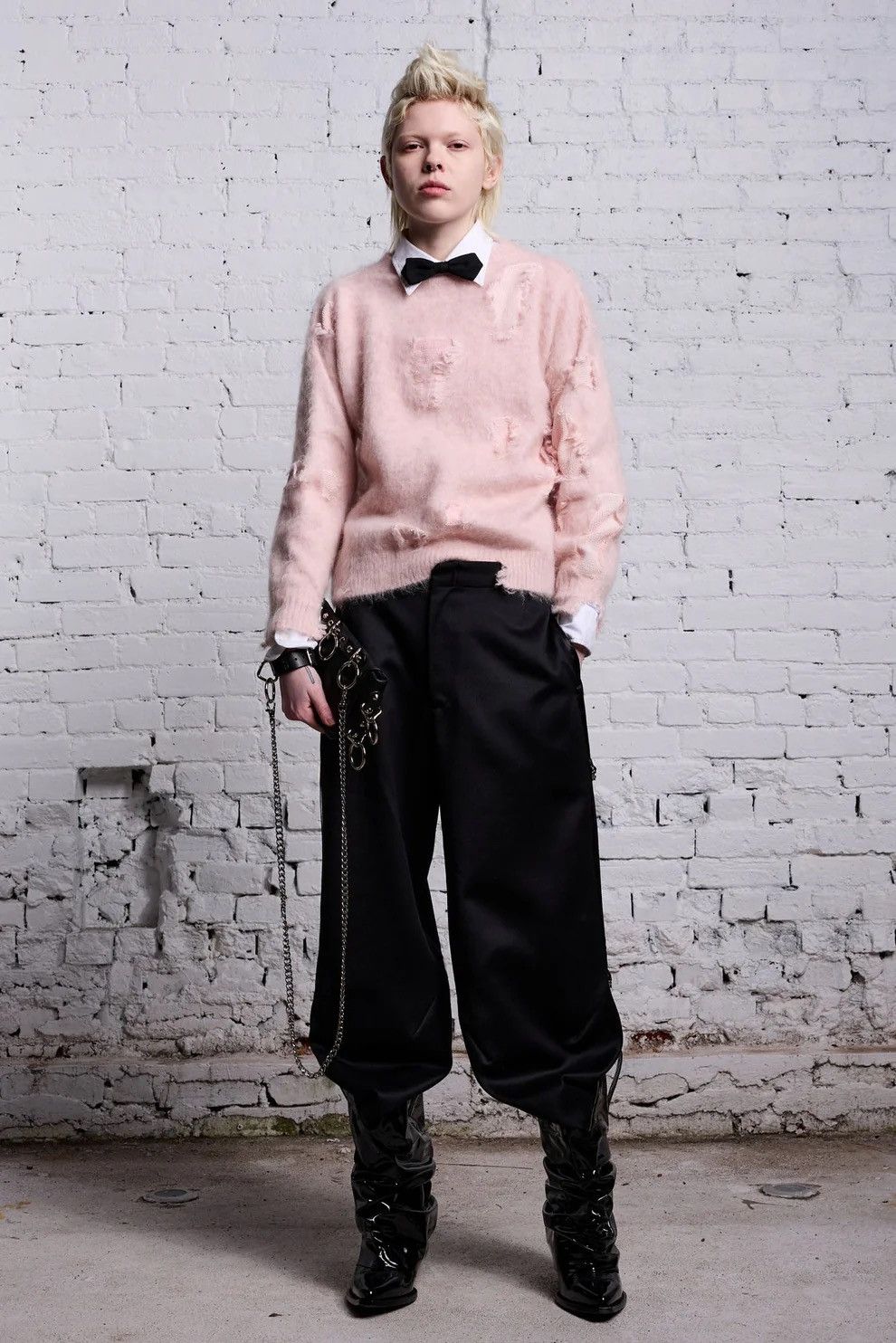 R13 Shrunken deconstructed crewneck. Medium Size M / US 6-8 / IT 42-44 - 6 Thumbnail