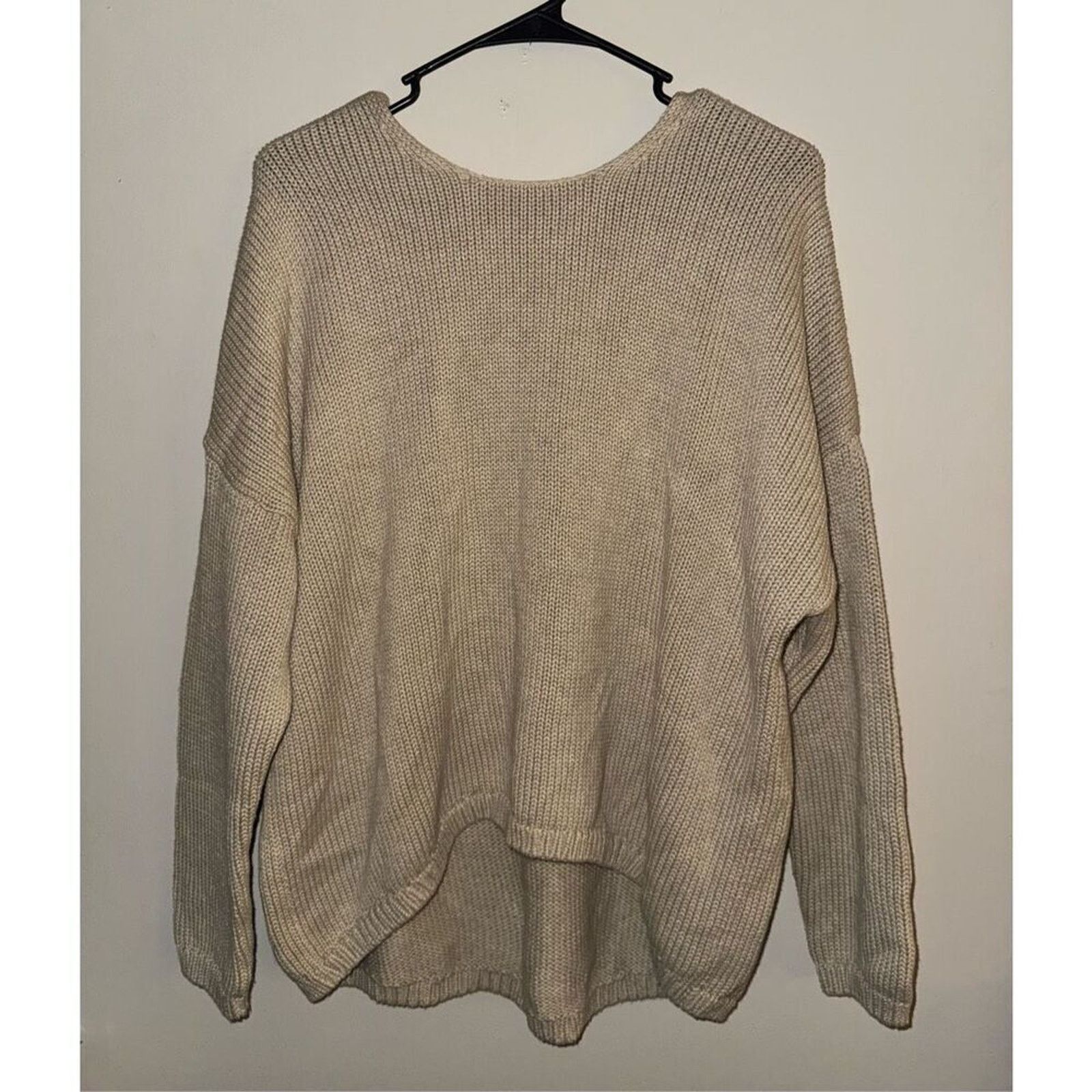 Banana Republic NWT Banana Republic Tan Low Back Knit Sweater - M Size M / US 6-8 / IT 42-44 - 1 Thumbnail
