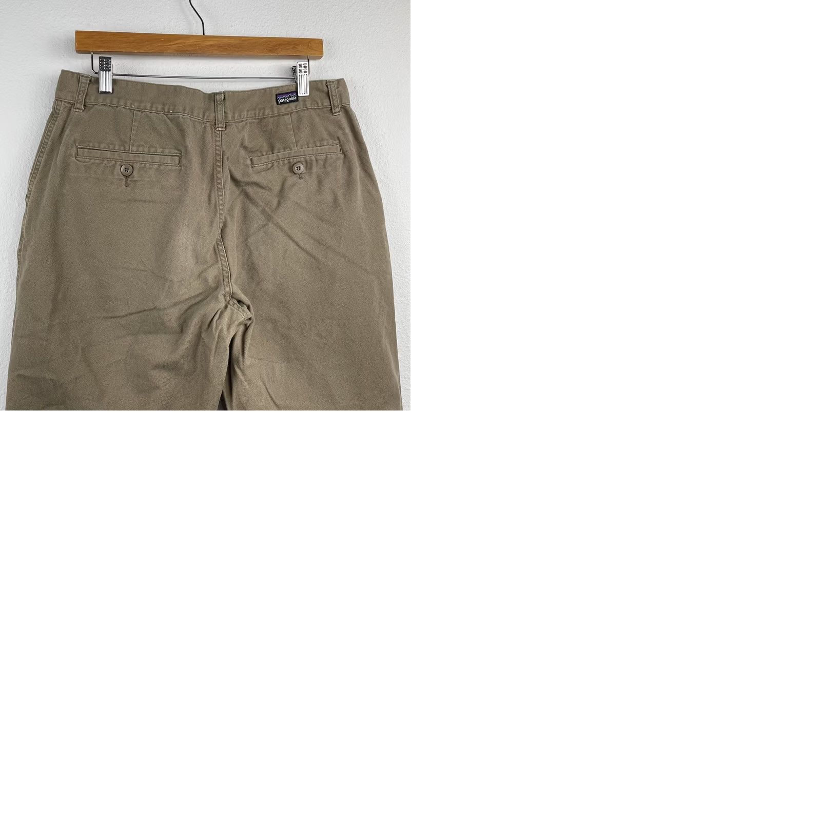 Patagonia Patagonia Pants Chino Men's Organic Cotton Brown Regular Wide-Leg 33x31.5 Inseam 28? Size US 35 - 9 Thumbnail