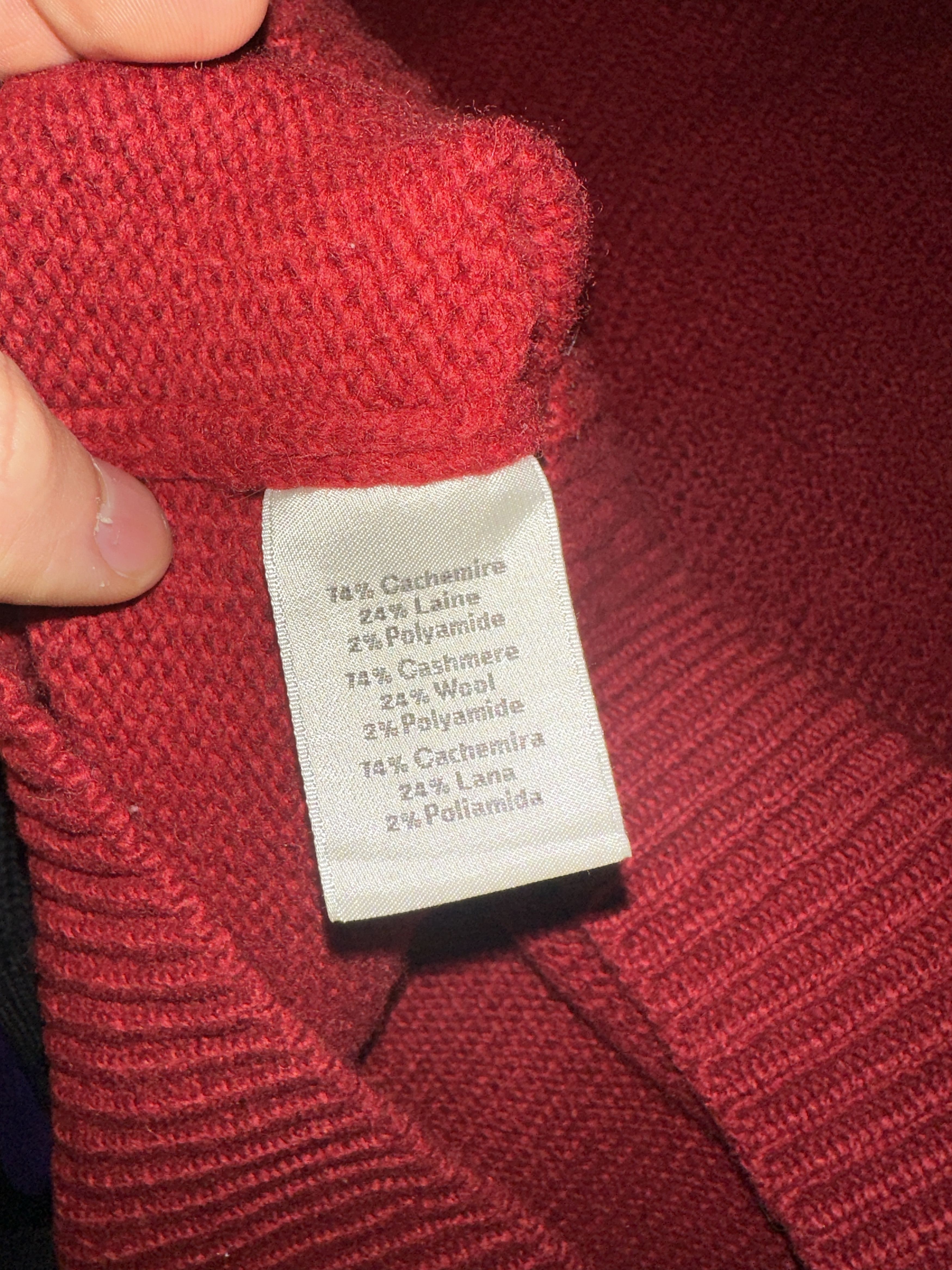 Hermes Rare Hermès Cashmere Blend Half-Zip Knit Sweater Size XL Size US XL / EU 56 / 4 - 17 Thumbnail