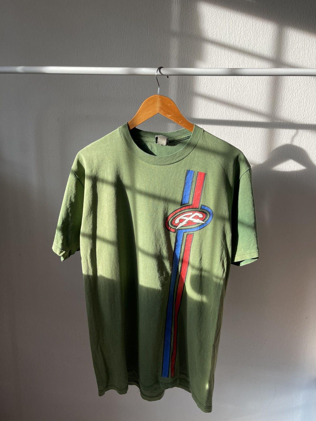 Think Skateboards 90s ThinkFast Skate Faded Green Tee Size US M / EU 48-50 / 2 - 1 Thumbnail