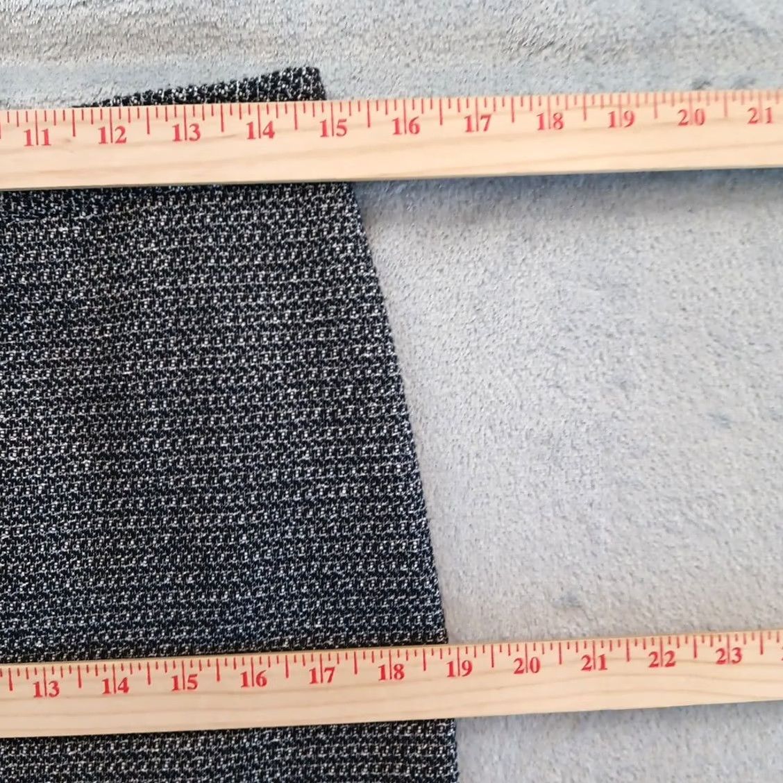 Talbots Talbots Skirt Knee Length Gray Cotton Blend Size 4 Lined Pencil Womens Regular Vintage No Size 27" / US 4 / IT 40 - 2 Thumbnail