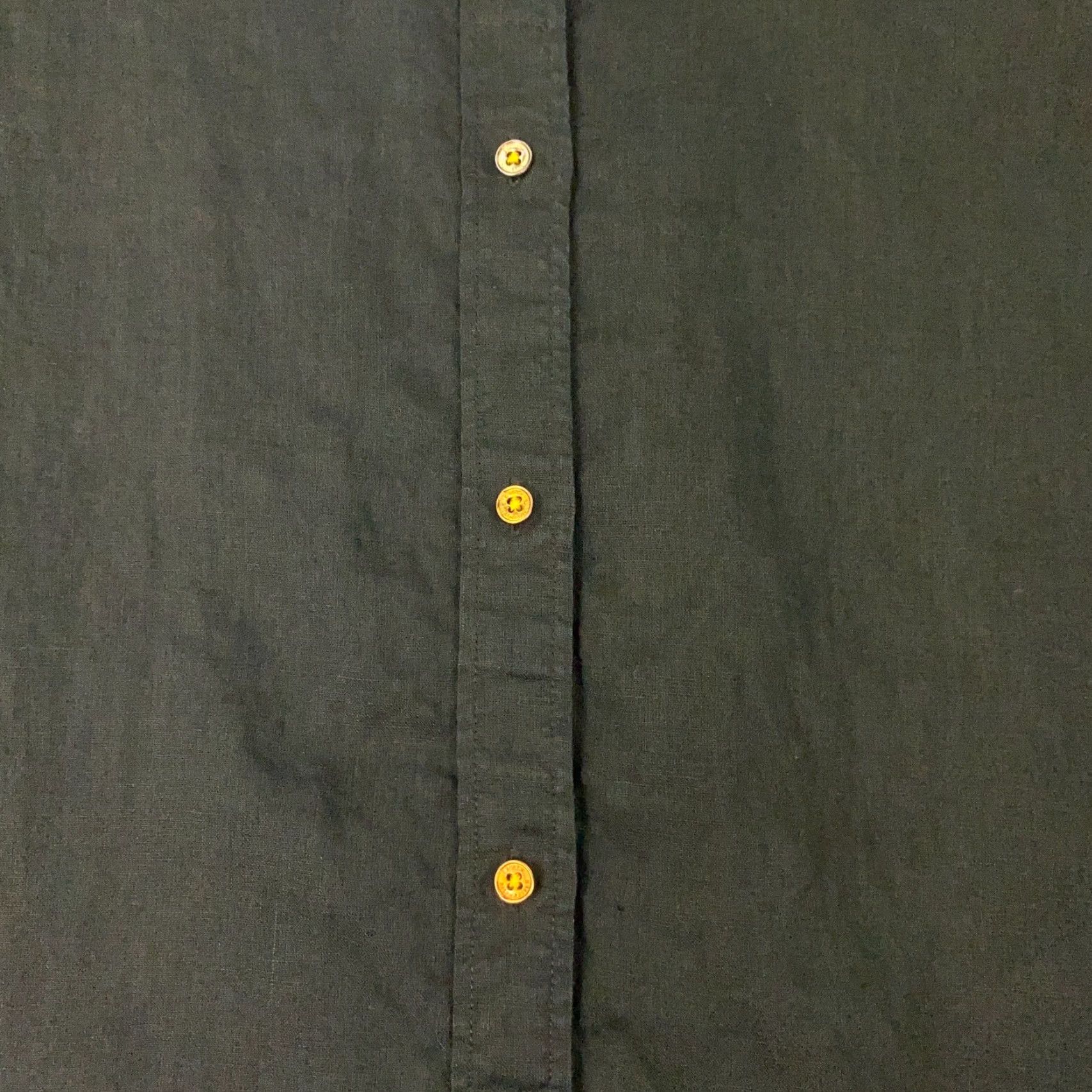 Ralph Lauren Ralph Lauren LRL Shirt Womens Linen Medium Black 3/4 Sleeve Blouse Top Size M / US 6-8 / IT 42-44 - 5 Thumbnail