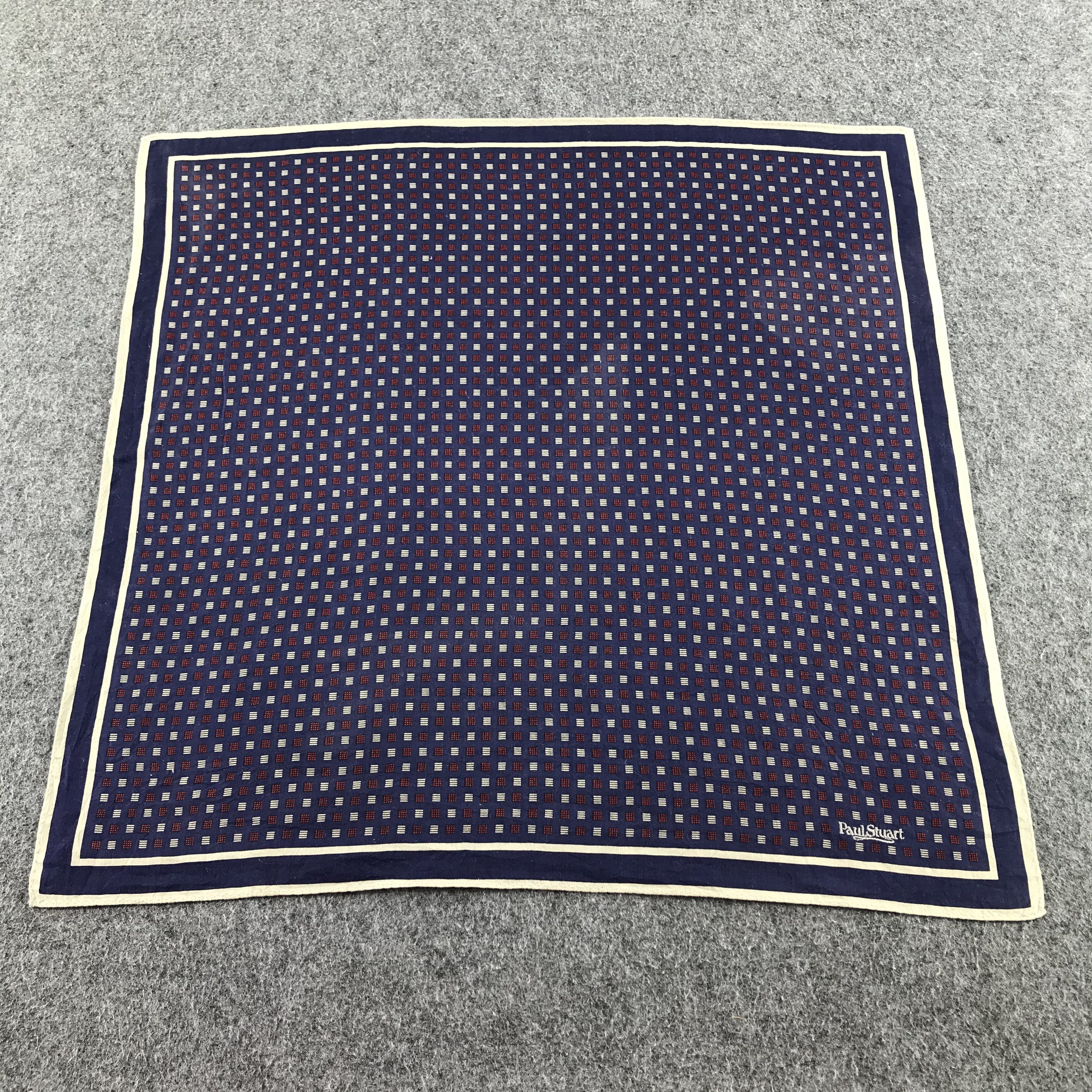 Paul Stuart Paul Stuart Handkerchief Neckerchief Bandana H1278 Size ONE SIZE - 2 Thumbnail