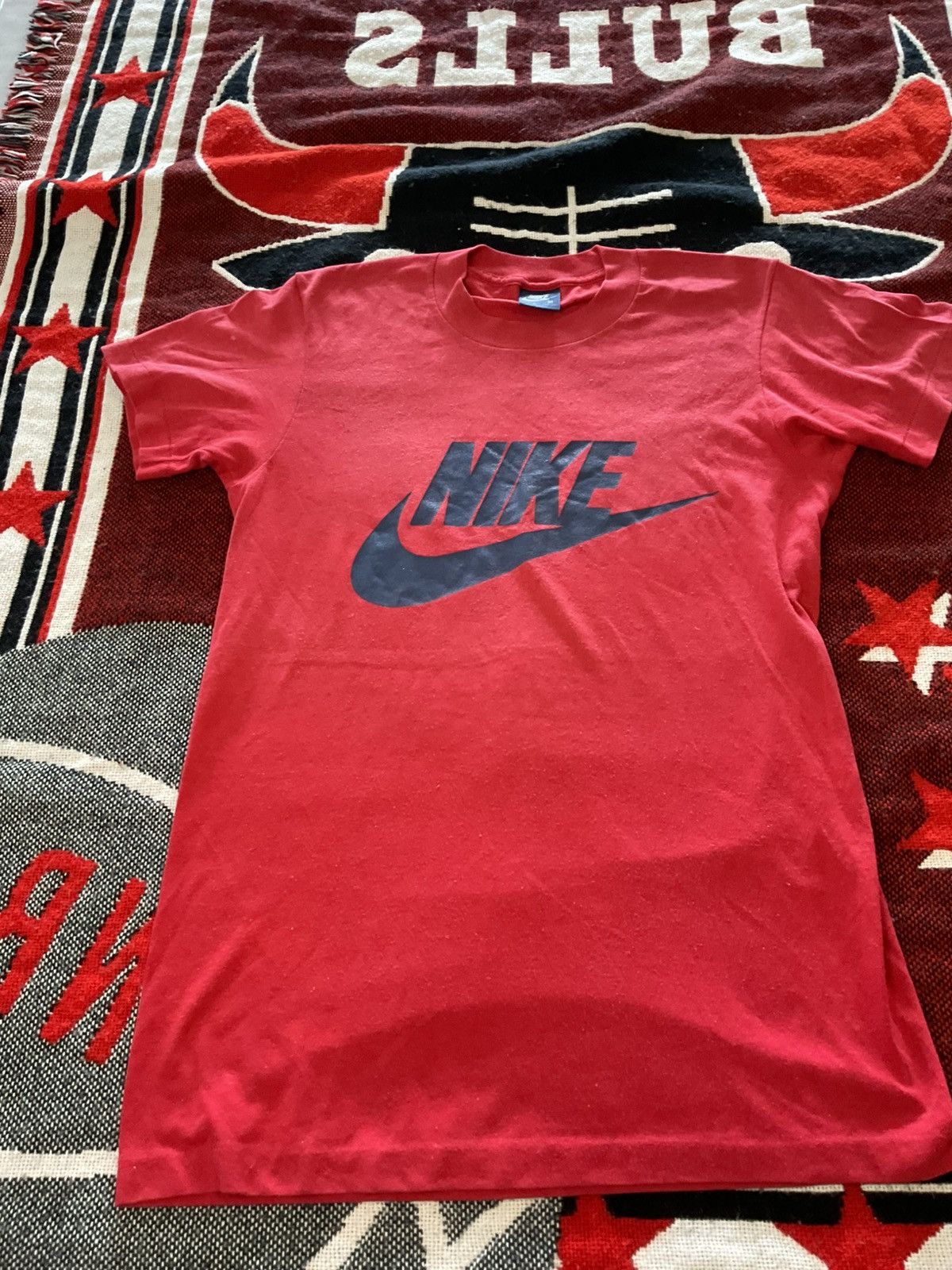 Nike Vintage Nike medium shirt 1980 tag Size US M / EU 48-50 / 2 - 1 Thumbnail
