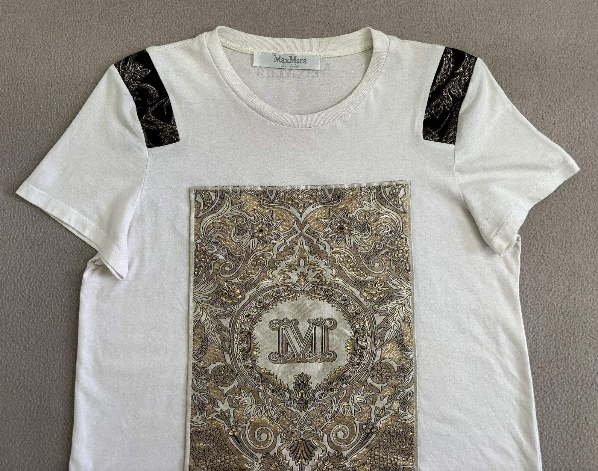 Max Mara MaxMara Summer 2021 T-shirt Large Size L / US 10 / IT 46 - 4 Thumbnail