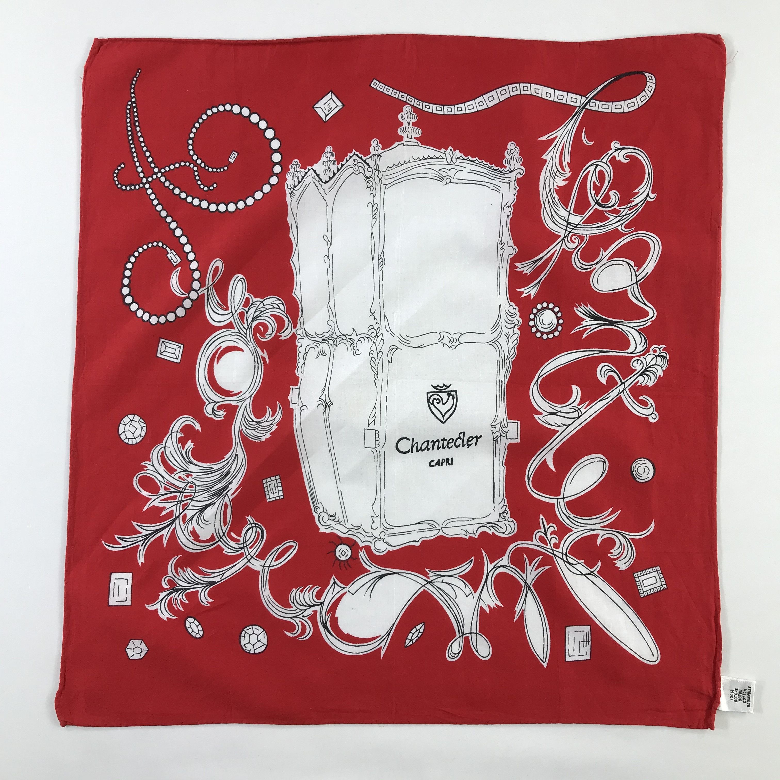Vintage Chantecler Bandana / Handkerchief / Neckerchief - S783 Size ONE SIZE - 1 Thumbnail