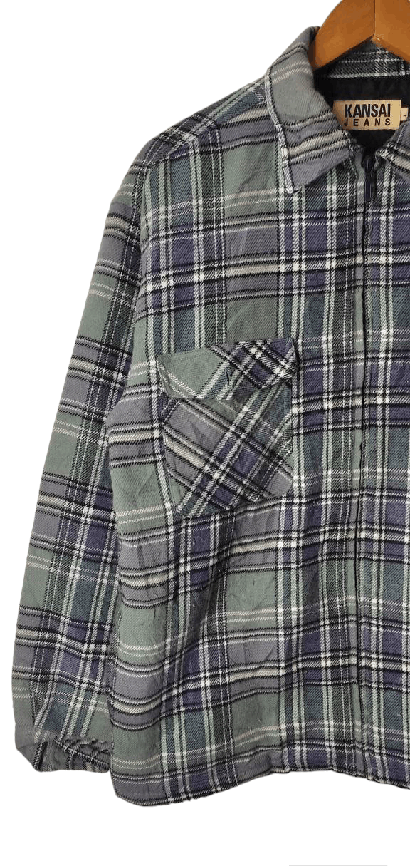 Kansai Yamamoto KANSAI JEANS KANSAI YAMAMOTO JAPAN UNISEX JACKET Size US L / EU 52-54 / 3 - 3 Thumbnail