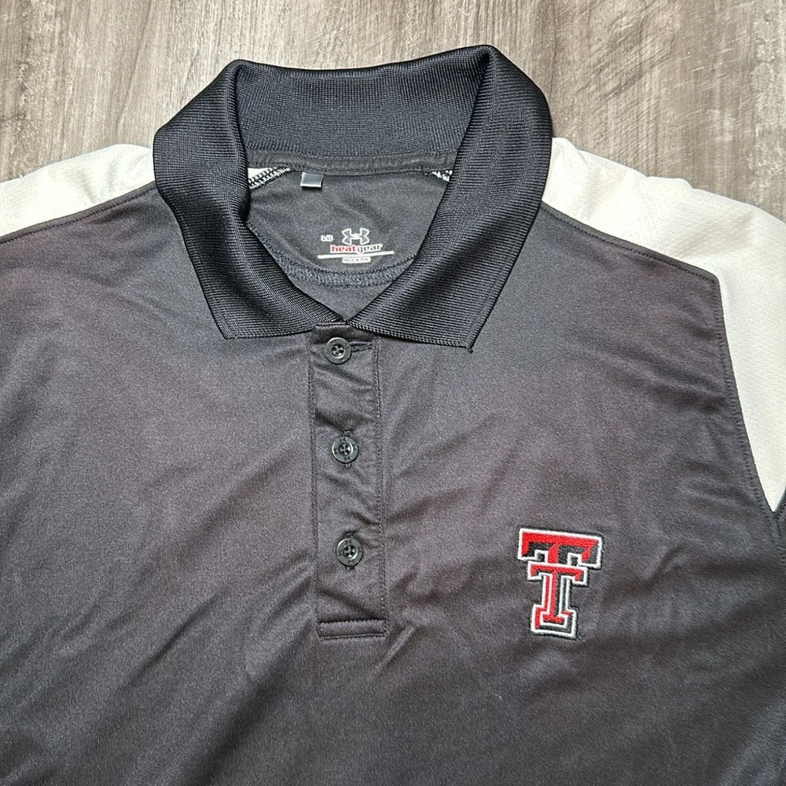 Under Armour Texas Tech Red Raiders Under Armour HeatGear Polo - Large Size US L / EU 52-54 / 3 - 5 Thumbnail