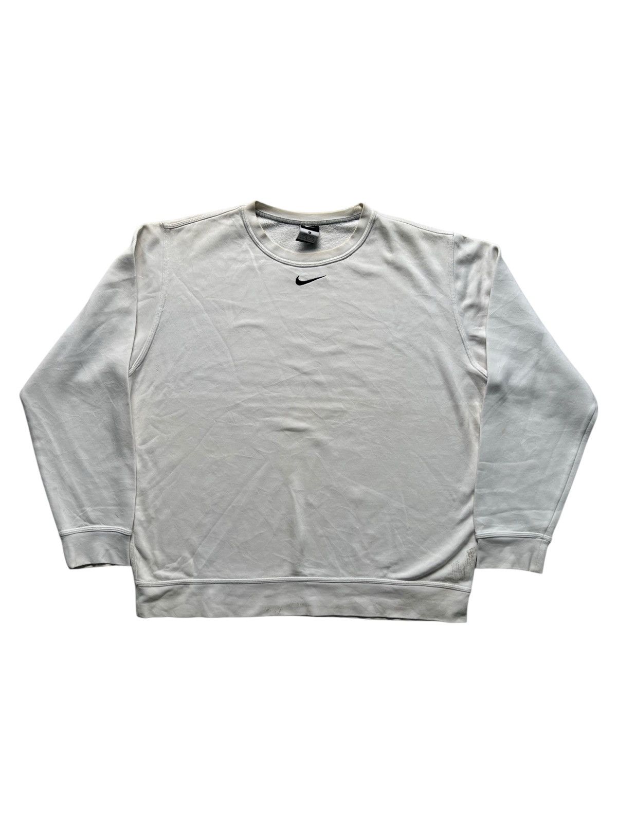 Nike VERY RARE SWEATSHIRTS NIKE CENTER SWOOSH Size US L / EU 52-54 / 3 - 1 Thumbnail