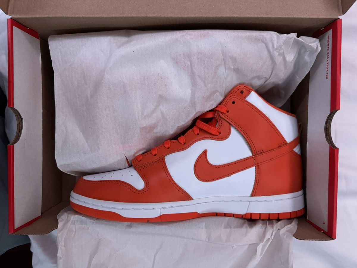 Nike 2022 Nike Dunk High Syracuse Brand New size 10.5 Size US 10.5 / EU 43-44 - 3 Thumbnail