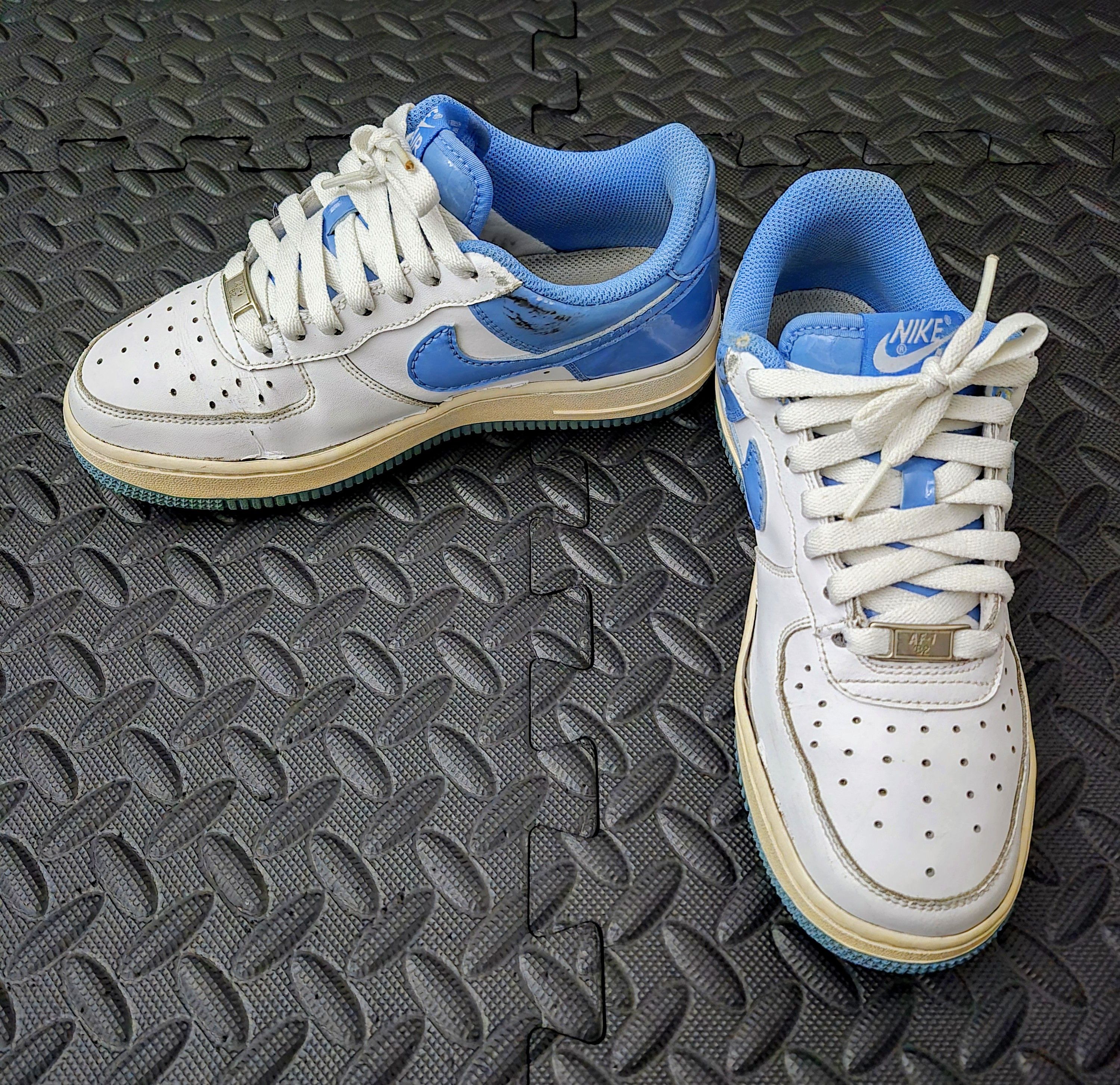 Nike Size 5Y - Nike Air Force 1 Low '07 University Blue Size US 5 / EU 37 - 1 Thumbnail