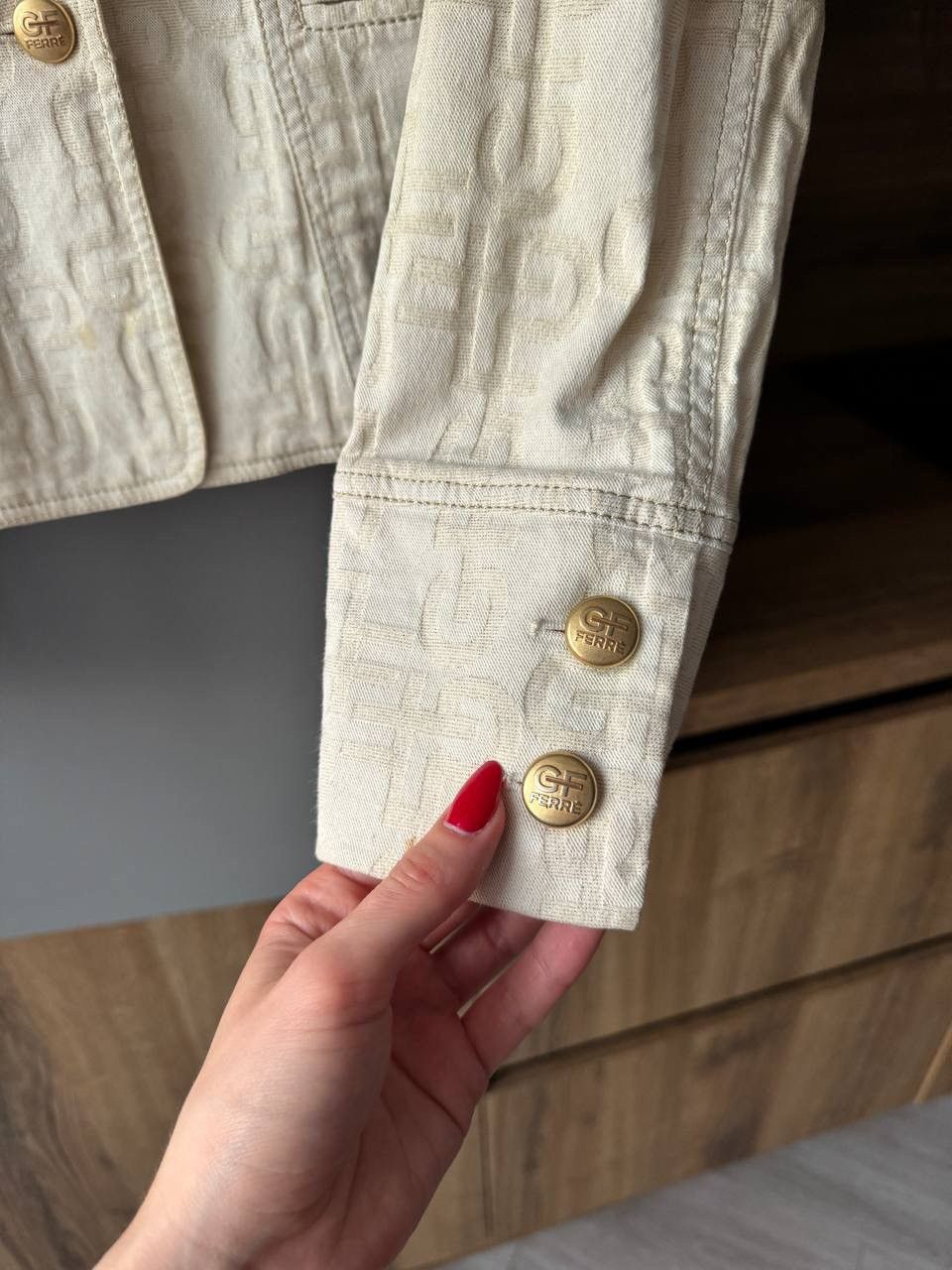 GF Ferre Vintage 90s GIANFRANCO FERRE Monogram Japanese Retro Y2K Size M / US 6-8 / IT 42-44 - 6 Thumbnail
