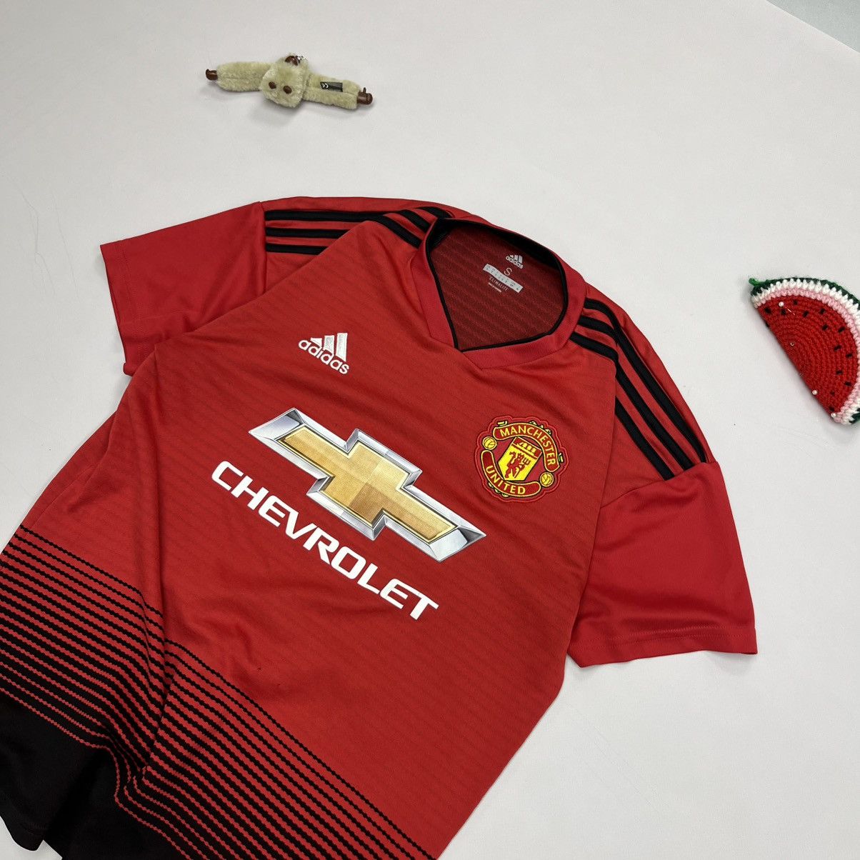 Adidas Jersey Adidas Manchester United 18/19 Size US M / EU 48-50 / 2 - 2 Thumbnail