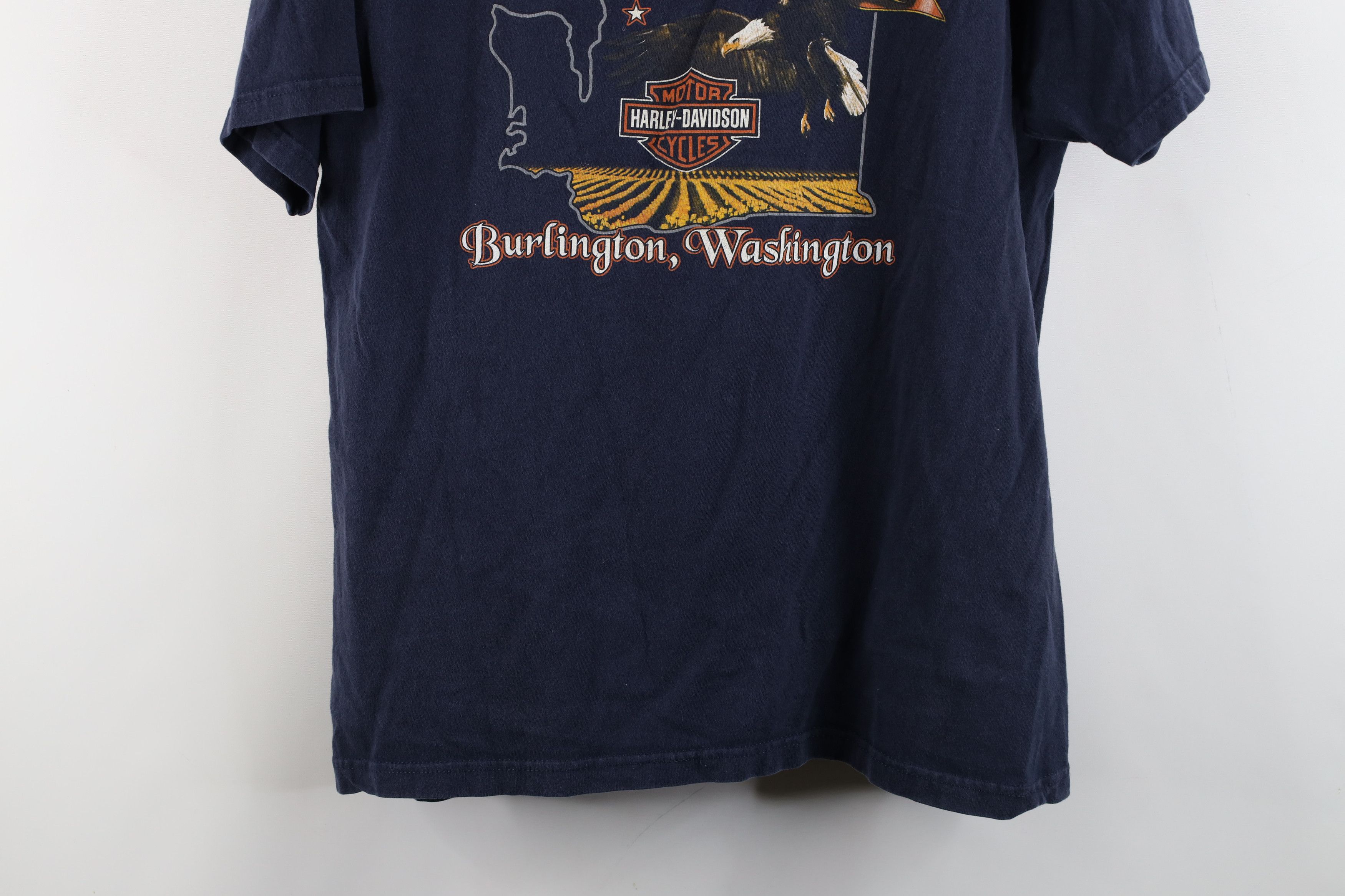 Harley Davidson × Vintage Vintage Y2K Harley Davidson Spell Tribal Alaska T-Shirt USA Size US L / EU 52-54 / 3 - 16 Thumbnail