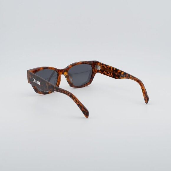 Celine Celine CL40197U 99A Sunglasses Brown Animal Havana Square Size ONE SIZE - 10 Thumbnail