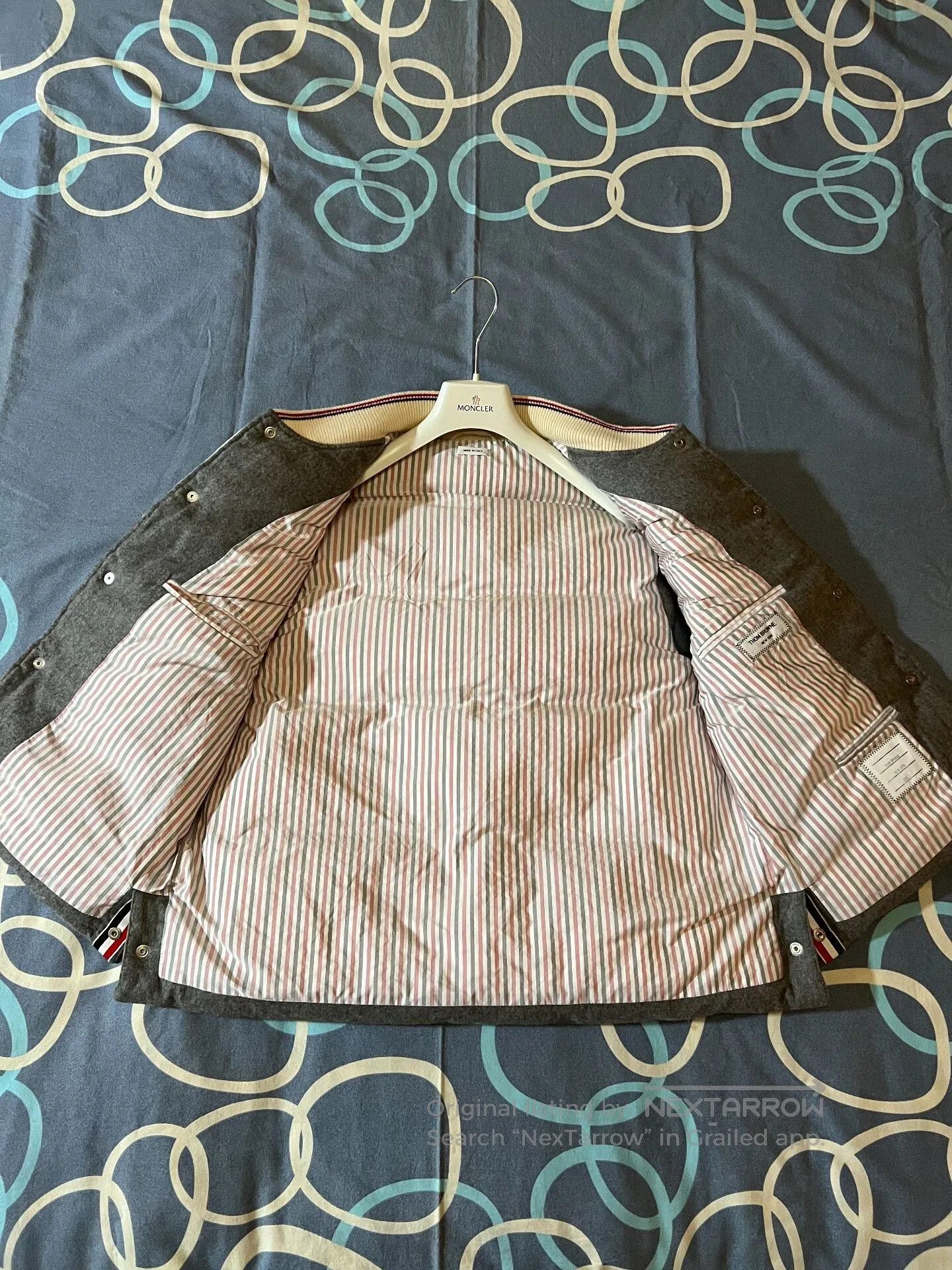 Thom Browne thom browne cashmere down vest with stripes. Size US L / EU 52-54 / 3 - 5 Thumbnail